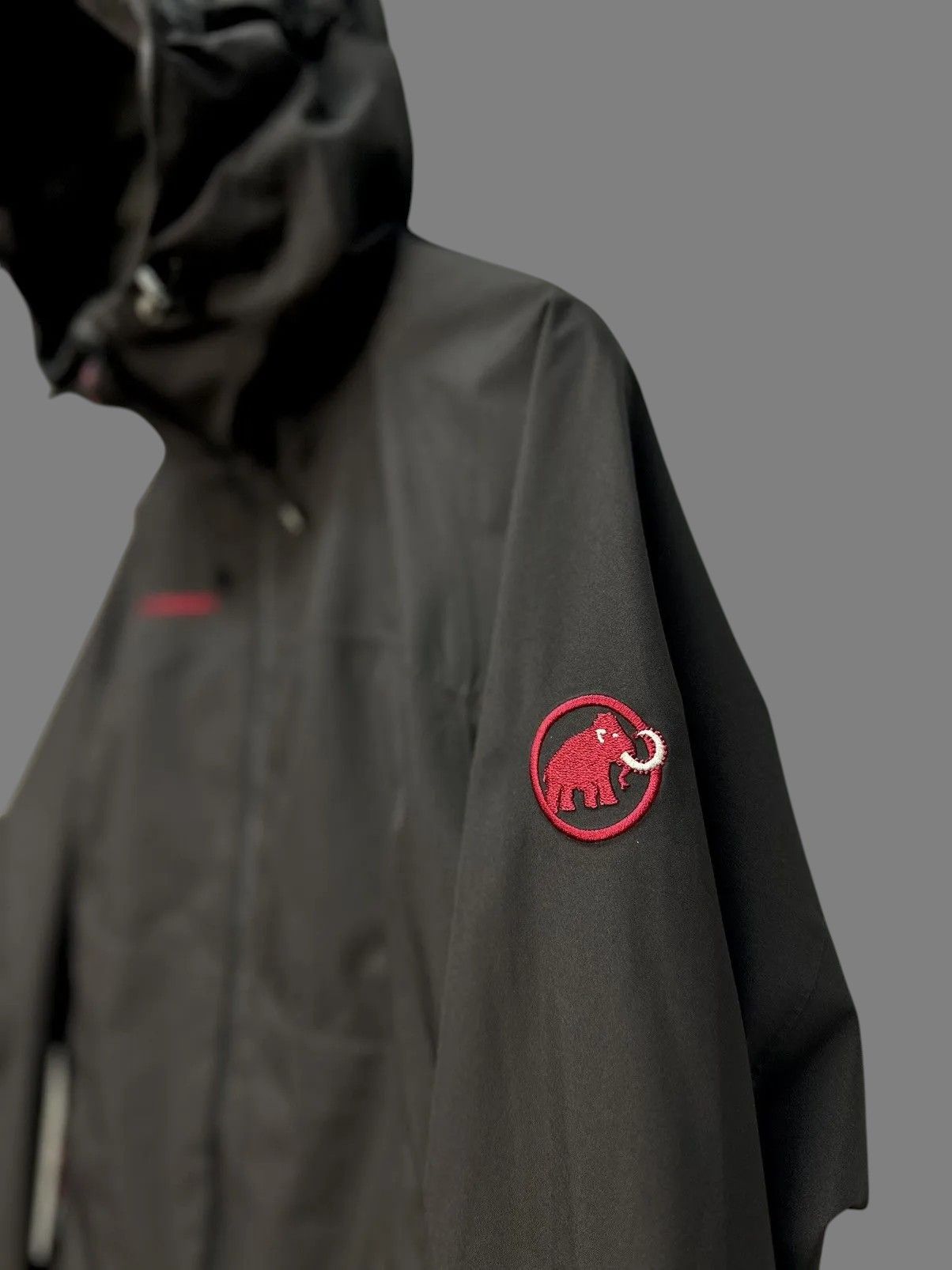 Goretex Mammut Black Shell Jacket Gore-Tex Outdoor Techwear Size S / US 4 / IT 40 - 6 Thumbnail
