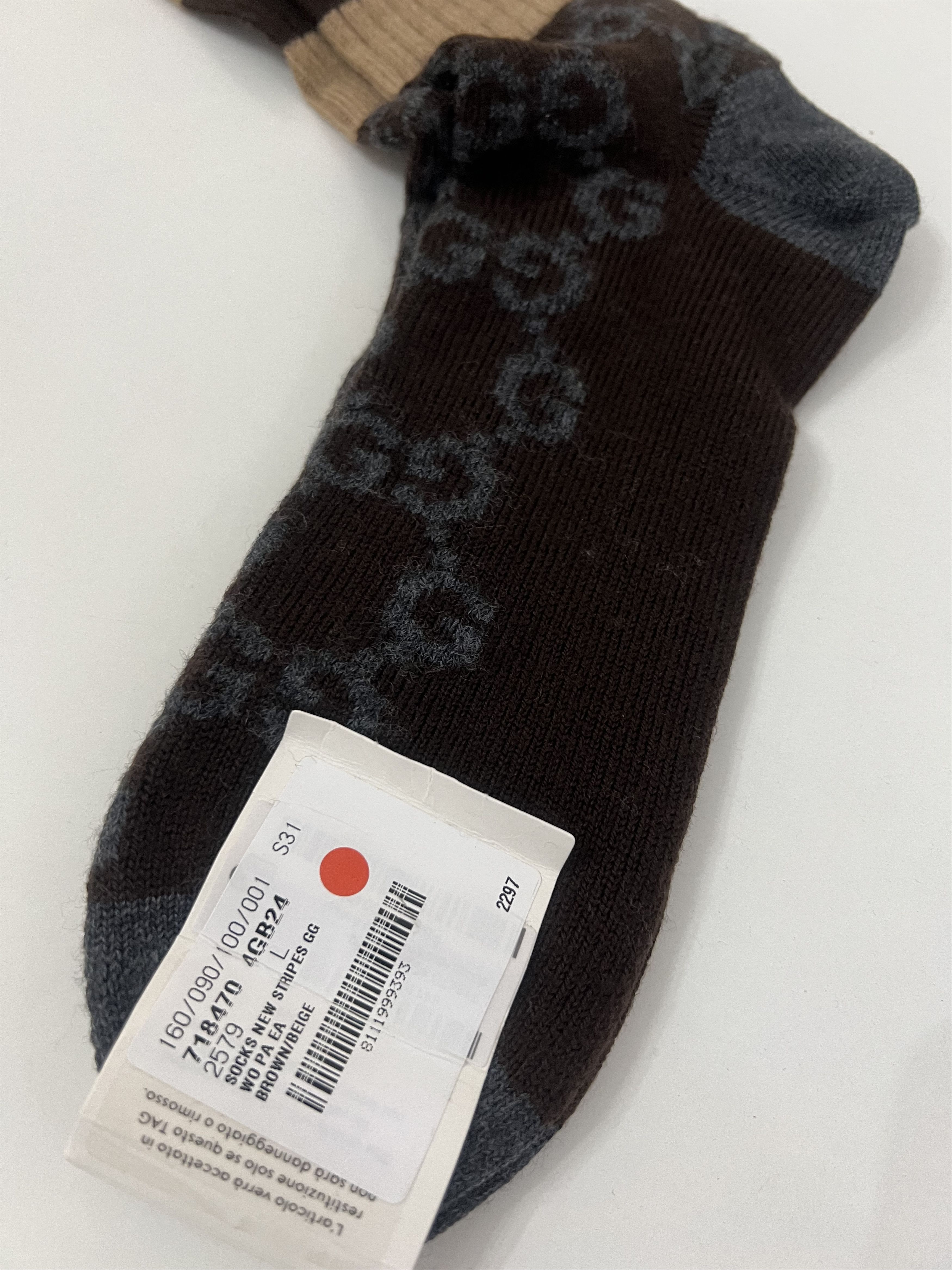 Gucci GUCCI SOCKS 81% WOOL SIZE -L- BRAND NEW WITH TAG Size ONE SIZE - 5 Thumbnail