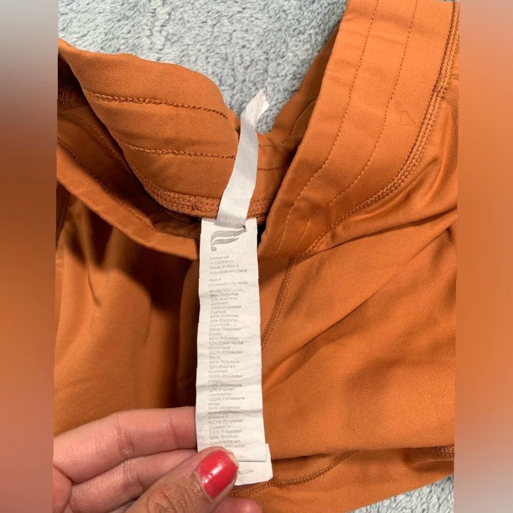 Fabletics Fabletics Track Pants Sweatpants XS Women Regular Orange International? (Oops) Size 26" / US 2 / IT 38 - 5 Thumbnail