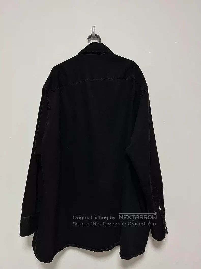 Raf Simons Raf Simons 19ss silver portrait patch denim shirt Size US S / EU 44-46 / 1 - 2 Thumbnail
