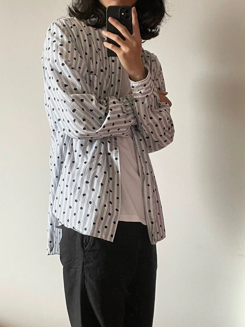 Comme des Garcons Comme Des Garcons Spotted shirt Size US XL / EU 56 / 4 - 2 Thumbnail