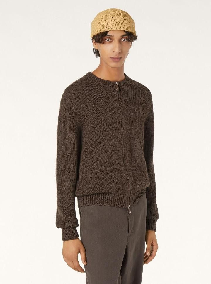 Loro Piana o1srvl11e0526 FAO9776 Isola Bella Bomber Jacket in Brown Size US XL / EU 56 / 4 - 5 Thumbnail