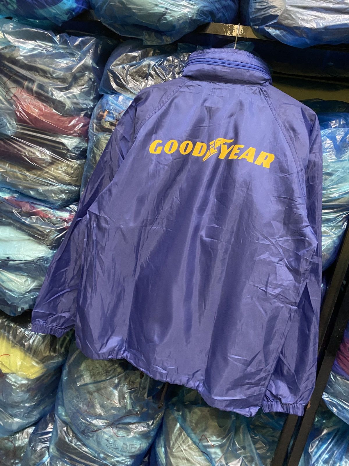 Vintage VINTAGE GOODYEAR WINDBREAKER Size US L / EU 52-54 / 3 - 5 Thumbnail