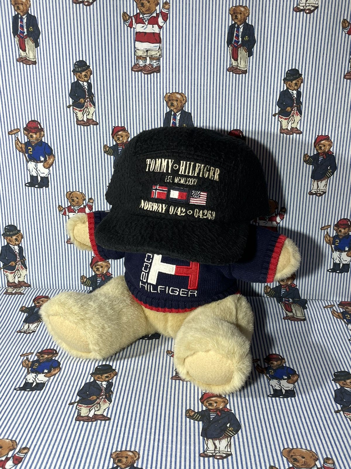 Tommy Hilfiger × Vintage Cap Tommy Hilfiger Norway OG Vintage 90’s Size ONE SIZE - 1 Thumbnail