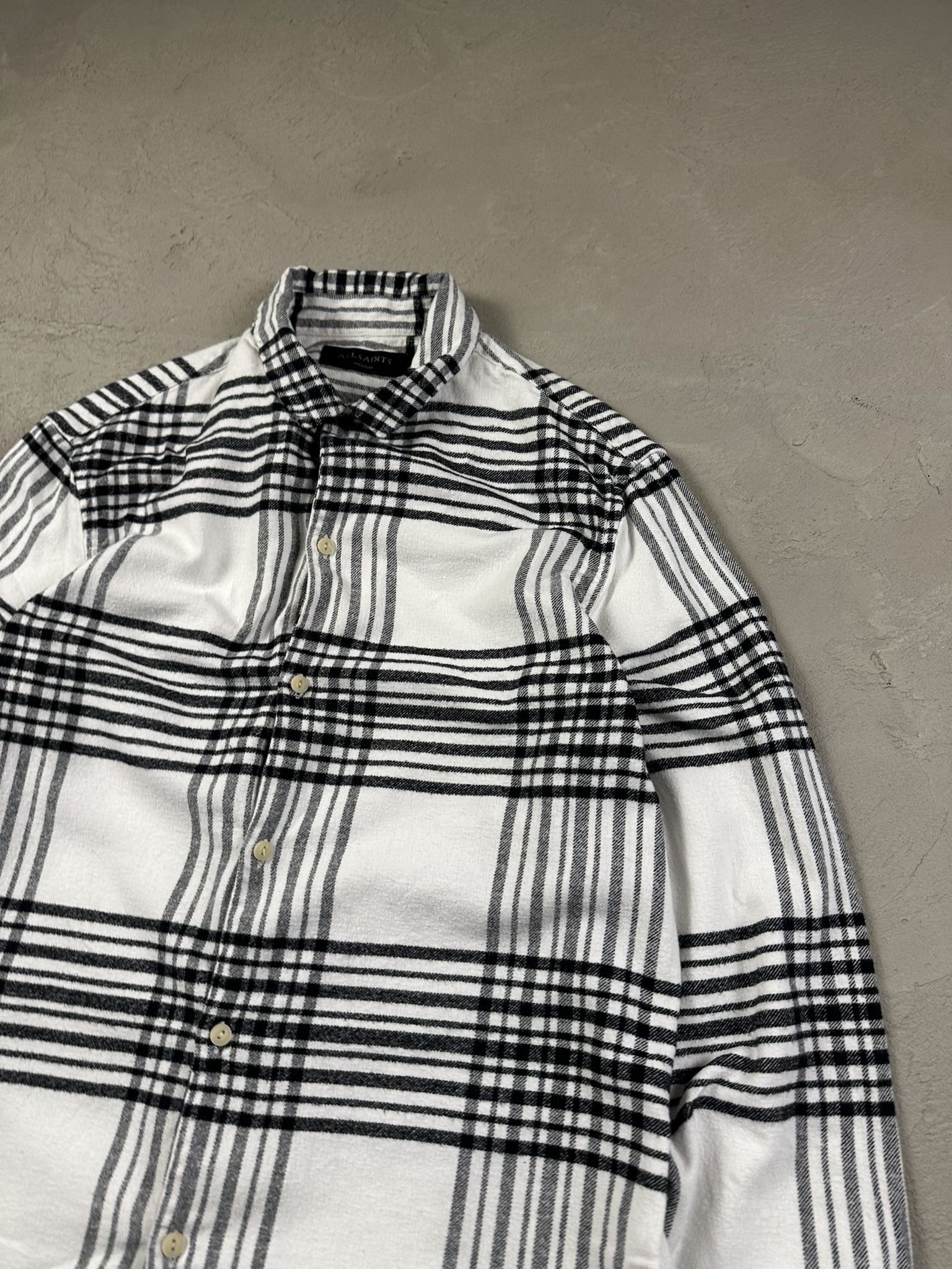 Allsaints Allsaints Checked Flannel Button Up Shirt Size US M / EU 48-50 / 2 - 7 Thumbnail
