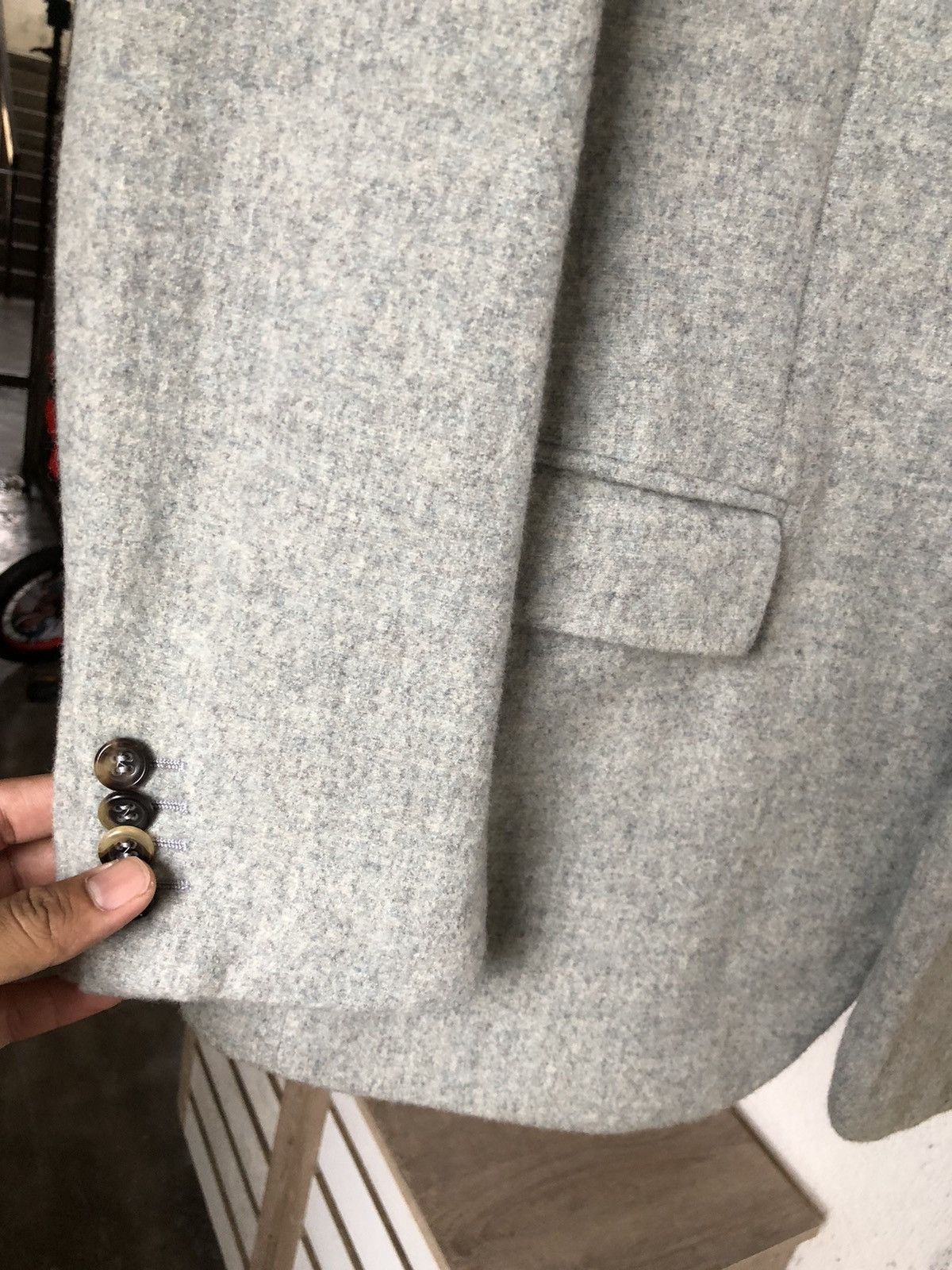 Jil Sander Jil Sander Wool Single Breasted Blazer Size 44R - 6 Thumbnail