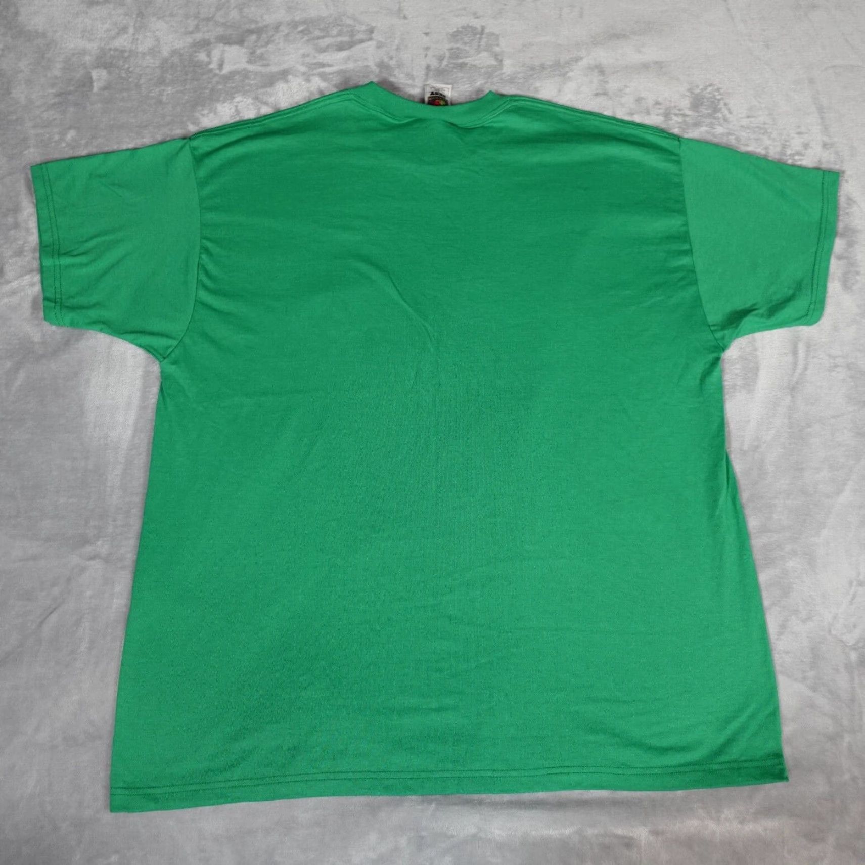 Vintage VINTAGE Music Band T-Shirt Mens 2XL Short Sleeve Green Cotton 2000s Logo Graphic Print Size US XXL / EU 58 / 5 - 4 Thumbnail