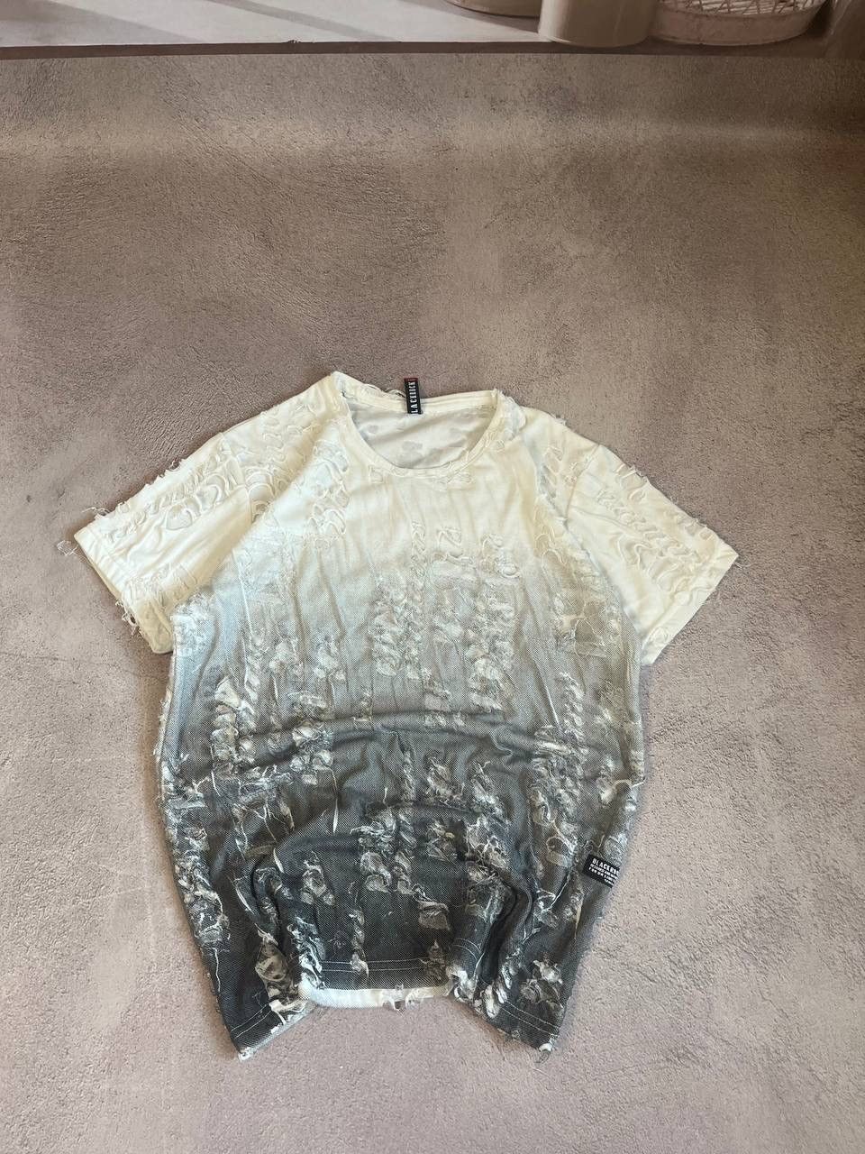 Diesel Faded Crash denim thrashed y2k distressed t shirt Size US S / EU 44-46 / 1 - 1 Thumbnail