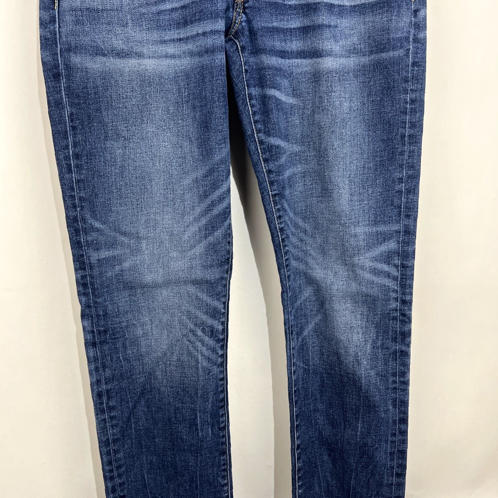 American Eagle Outfitters VINTAGE? No — (not vintage) American Eagle Next Level Airflex Jeans Slim Straight Medium Wash 30x34 Men’s Size US 30 / EU 46 - 3 Thumbnail