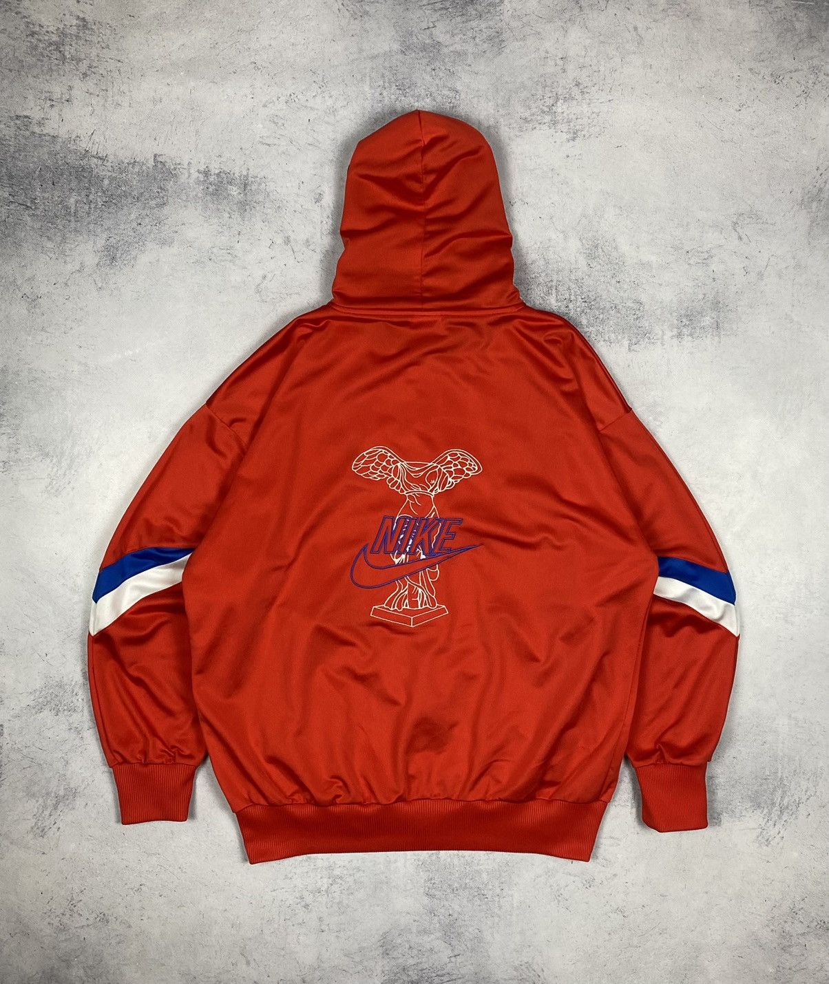 Nike Vintage 80s Nike Windbreaker Jacket Full Zip Hoodie Men’s Size US L / EU 52-54 / 3 - 3 Thumbnail