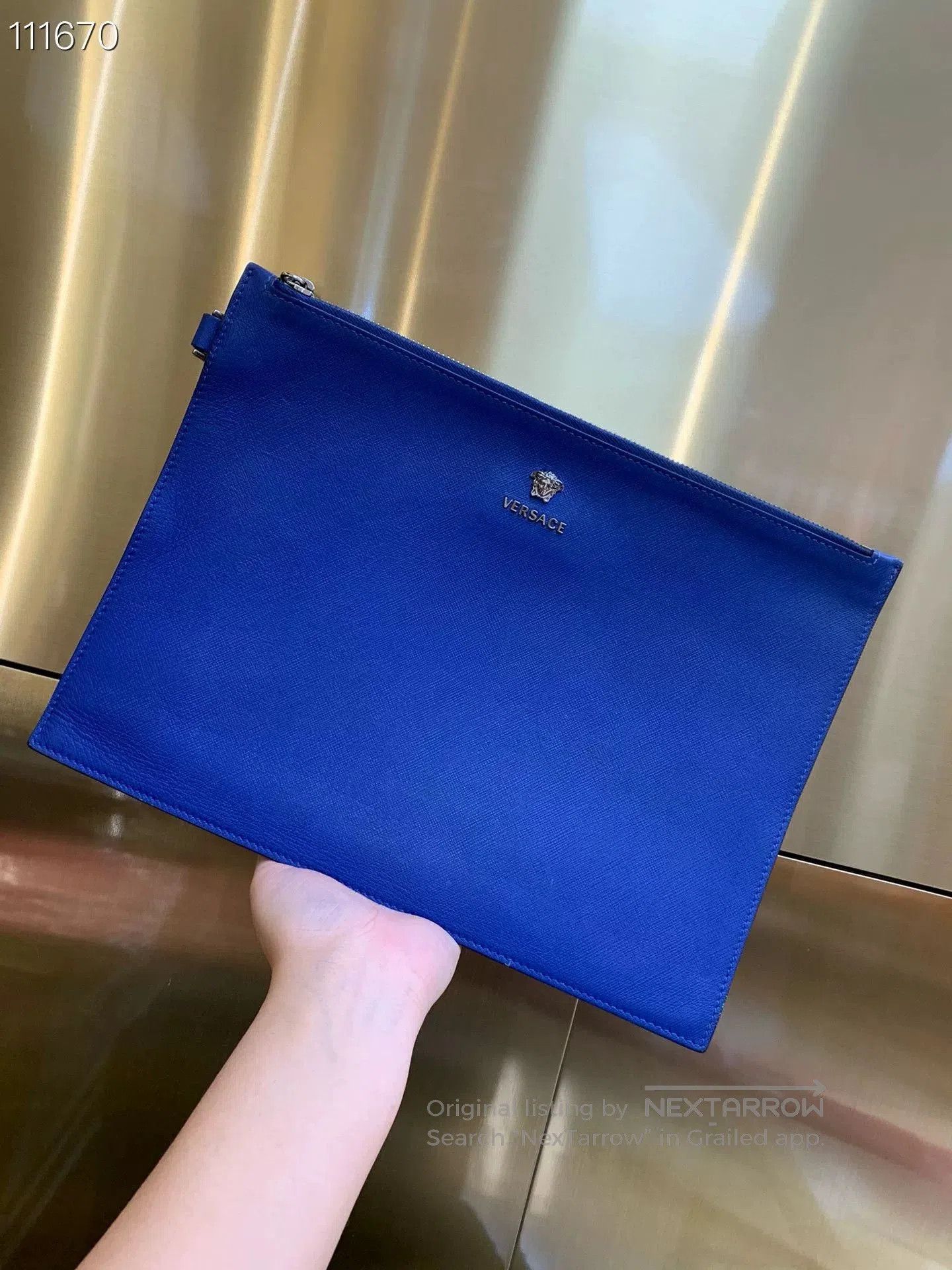 Versace Versace x072235C01 Blue Handbag. Size ONE SIZE - 1 Thumbnail