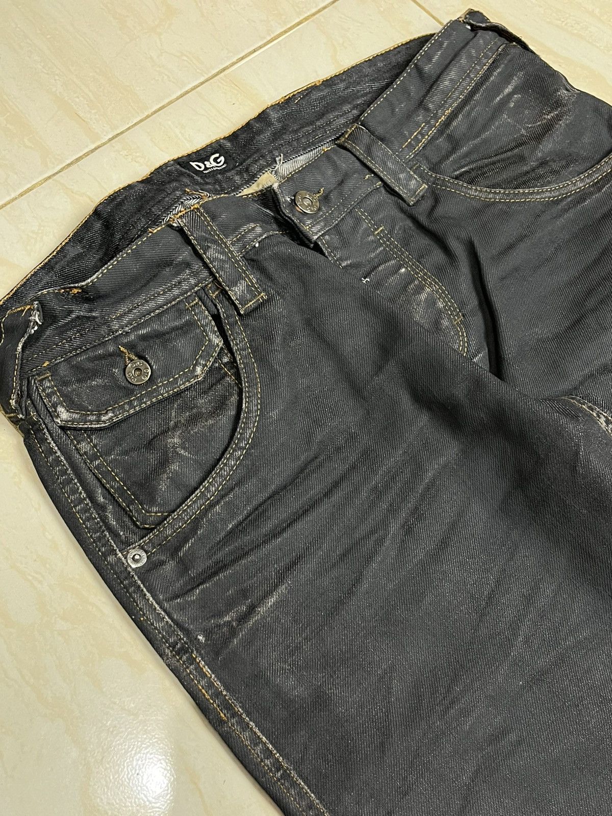 Dolce & Gabbana Dolce & Gabbana Wax buckle pants Size US 32 / EU 48 - 5 Thumbnail