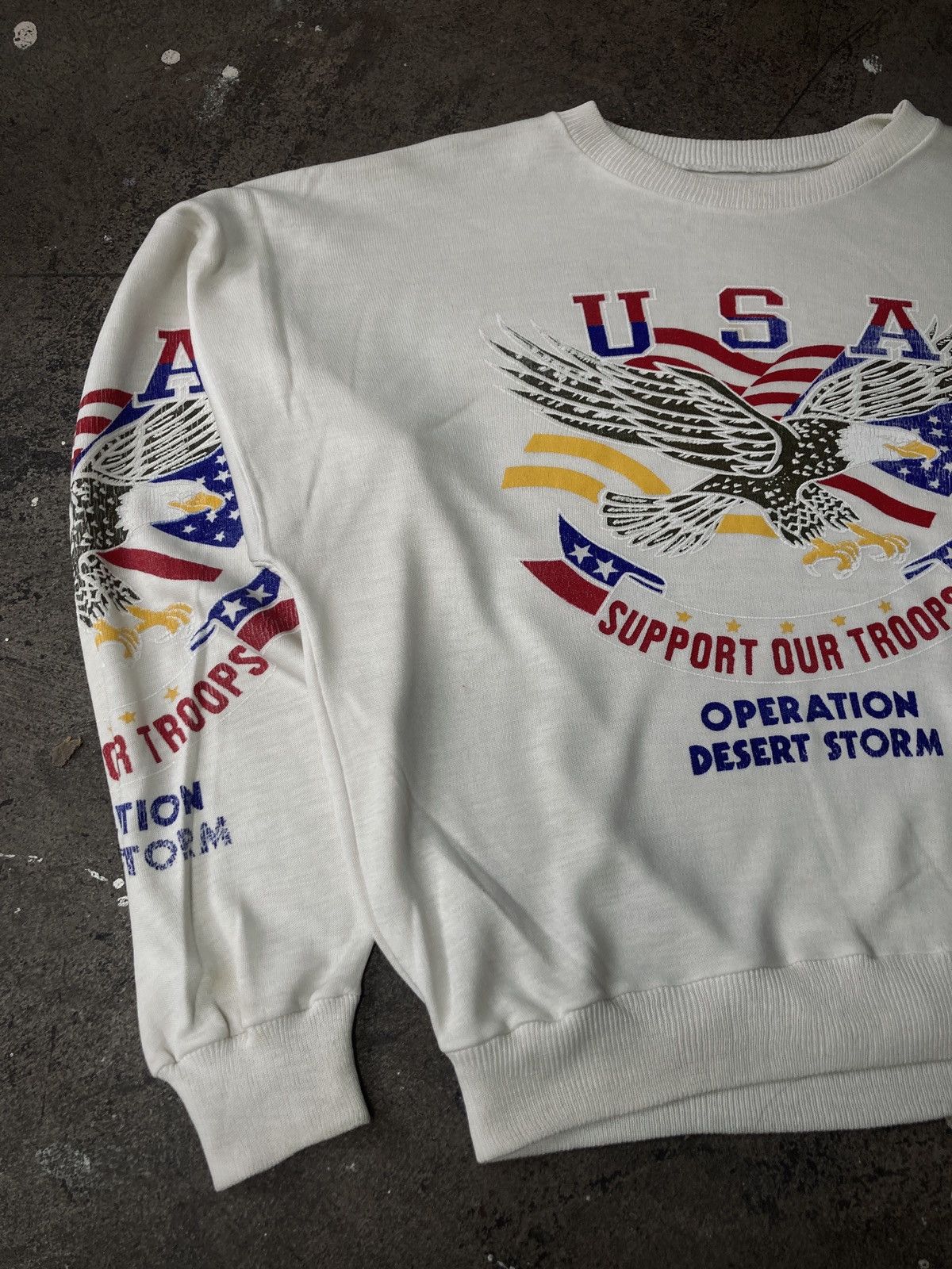 Harley Davidson × Vintage Vintage ‘91 Desert Storm Operation USA Propaganda Size US L / EU 52-54 / 3 - 2 Thumbnail
