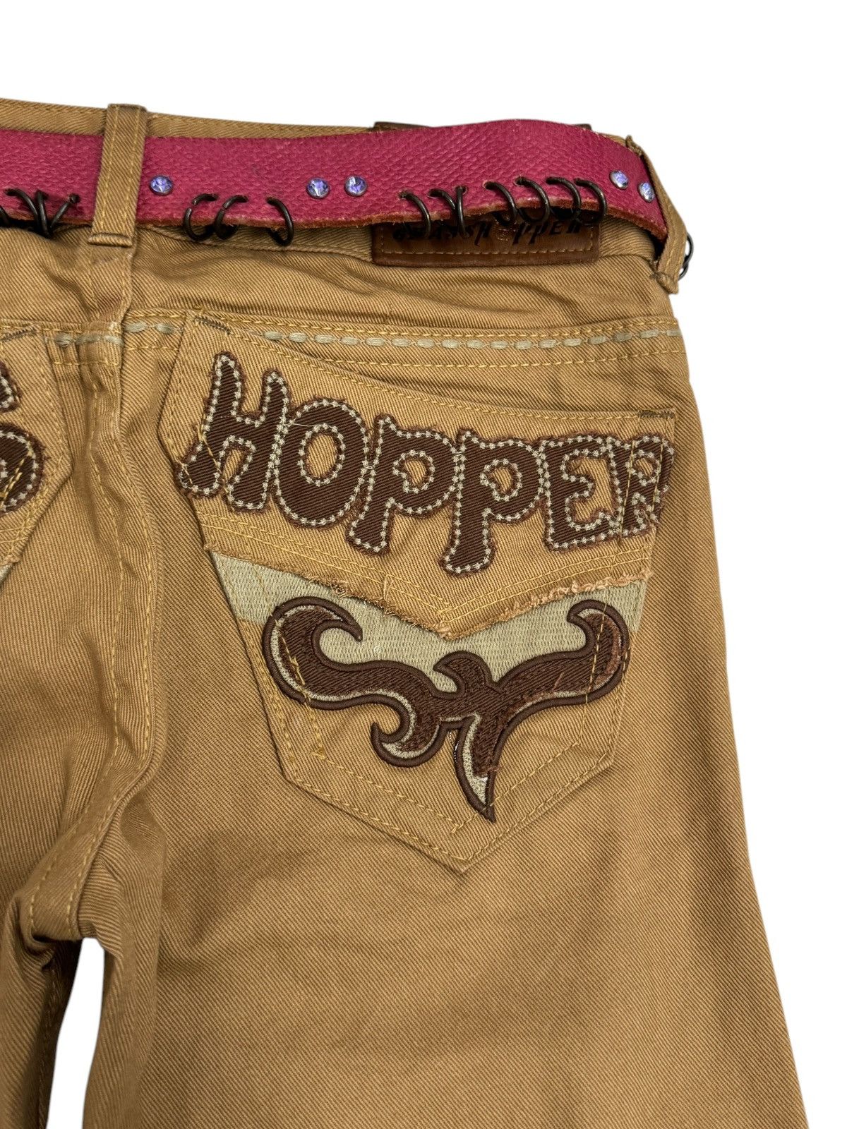 Hysteric Glamour × Japanese Brand × Seditionaries Flared GRASS HOPPER Seditionaries Back Embroidered Size US 28 / EU 44 - 15 Thumbnail
