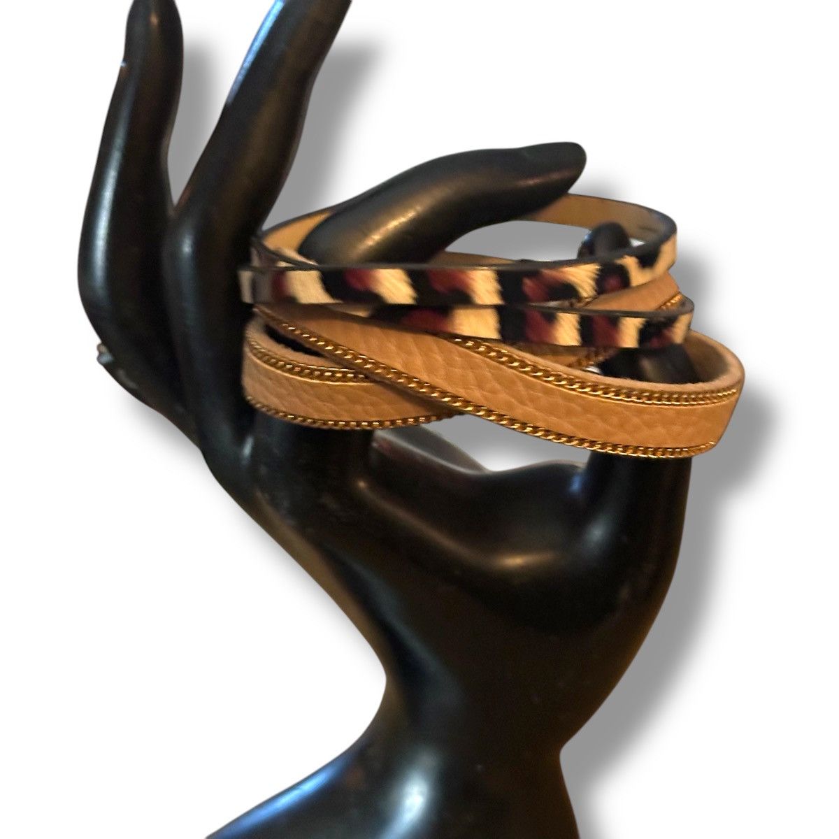Other Leopard print leather wrap bracelet Size ONE SIZE - 2 Thumbnail