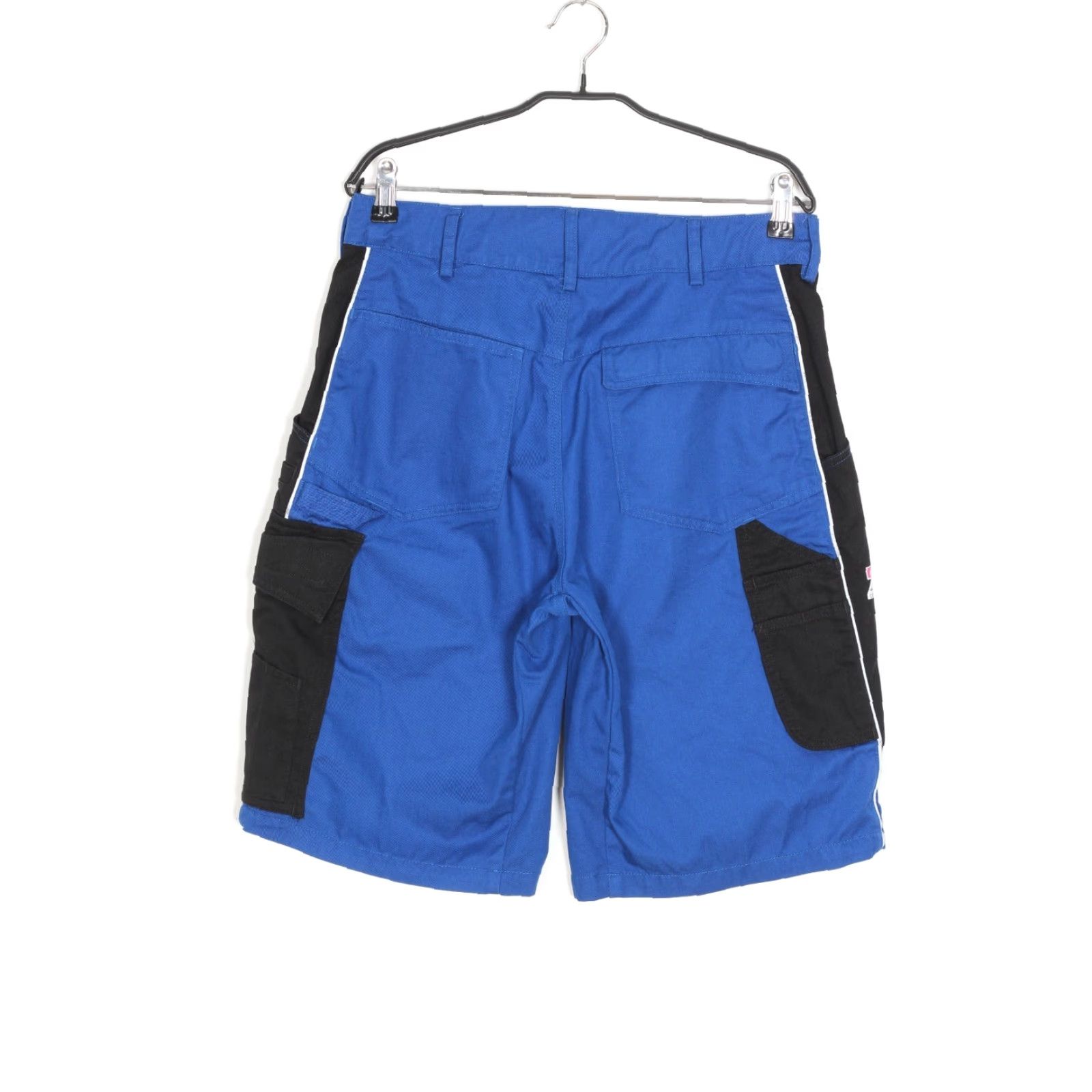 Vintage ENGELBERT STRAUSS Workwear Shorts Men Size 50 W34R DZ8028 Blue Cargo Twill Cotton Polyester Regular Waist 34 in 11 in inseam Mens Size US 34 / EU 50 - 2 Thumbnail