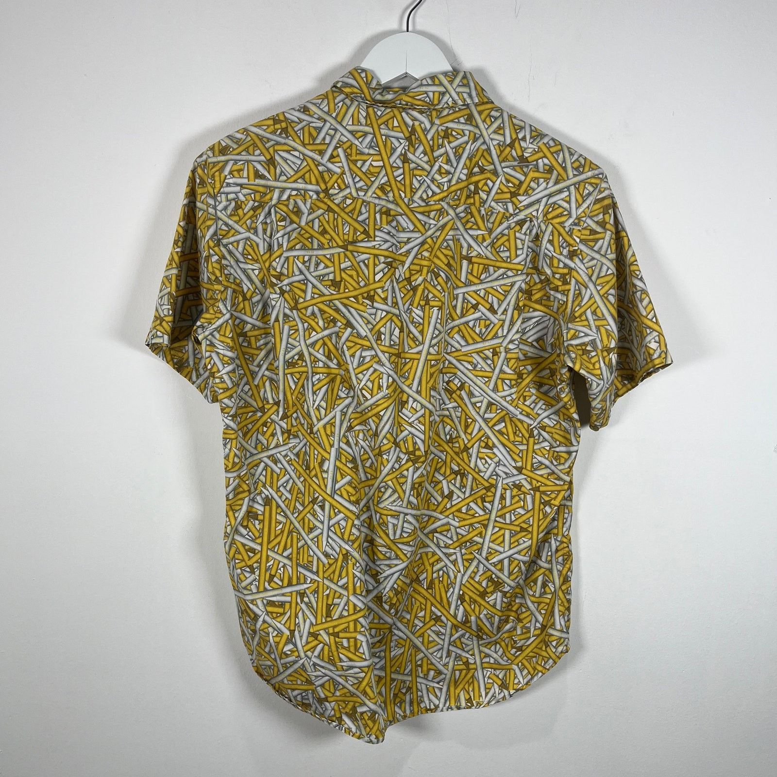 PPFM PPFM Yellow 'Crayon' Button-Up Shirt Size M Size US M / EU 48-50 / 2 - 2 Thumbnail