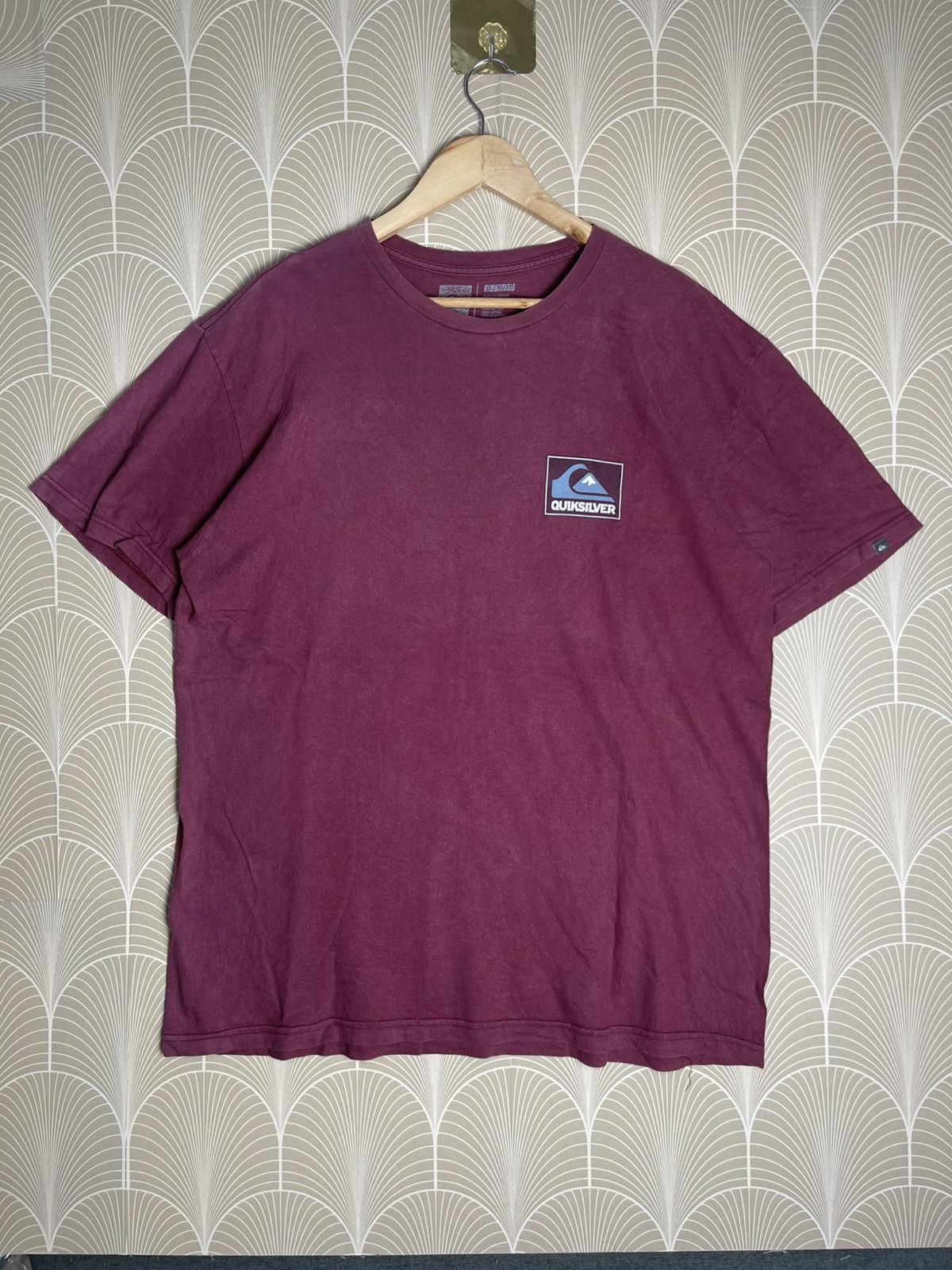 Quiksilver × Vintage VINTAGE QUICKSILVER BIG LOGO TSHIRT SUN FADED XL Size US XL / EU 56 / 4 - 2 Thumbnail