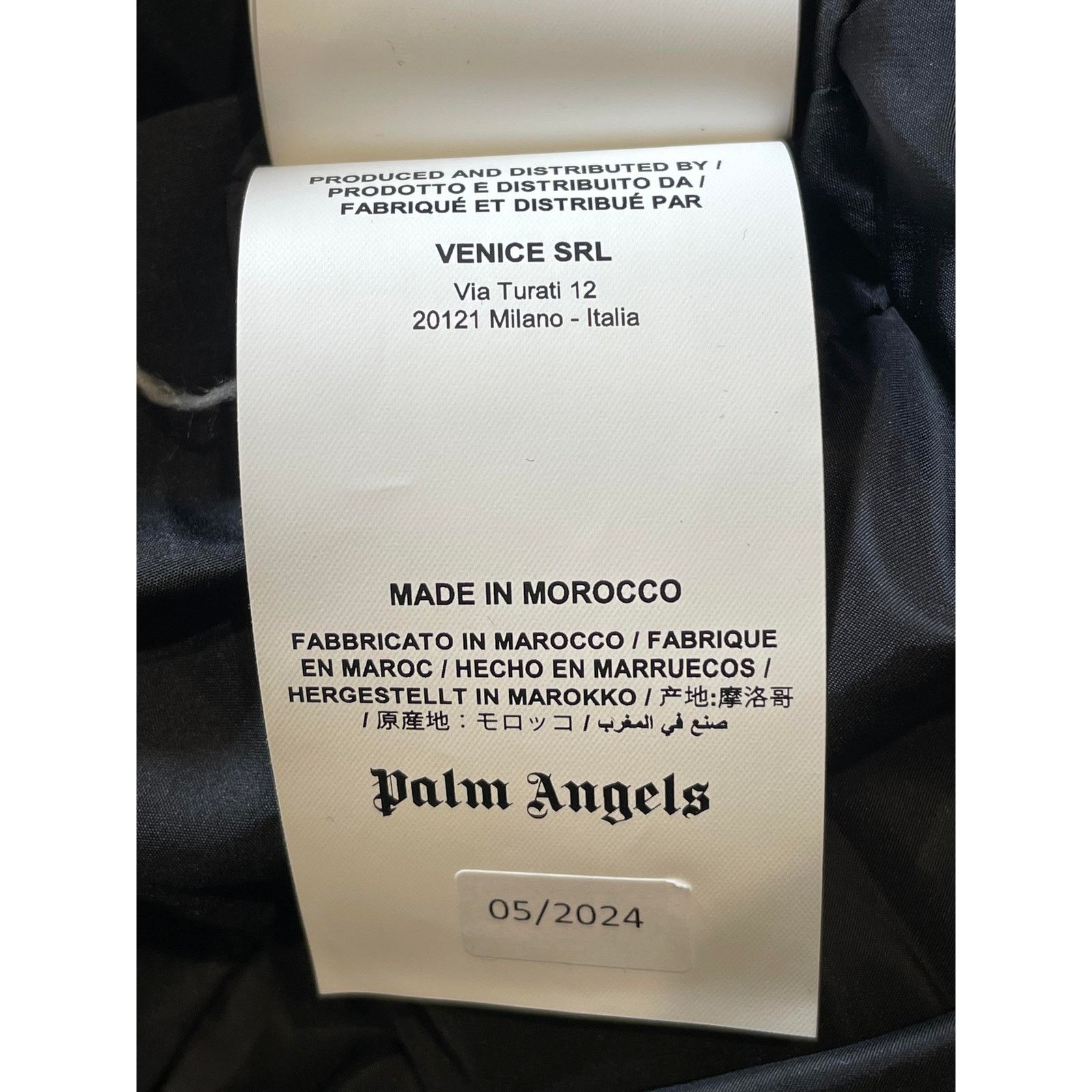 Palm Angels Palm Angels Black & Cream Jacket Size US XXS / EU 40 - 7 Thumbnail