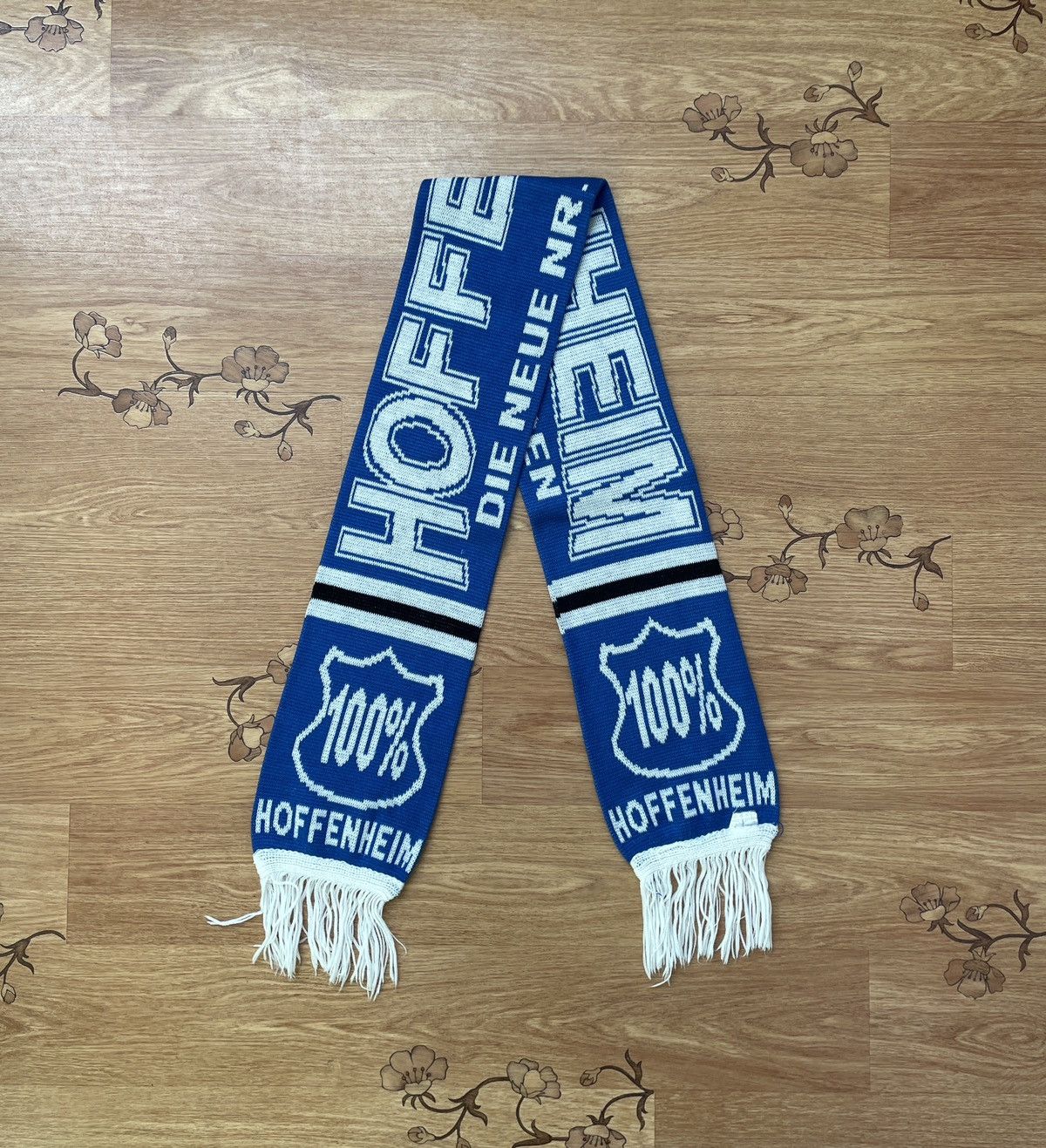 Vintage Vintage Hoffenheim Bundesliga Blue Football soccer scarf Size ONE SIZE - 1 Thumbnail