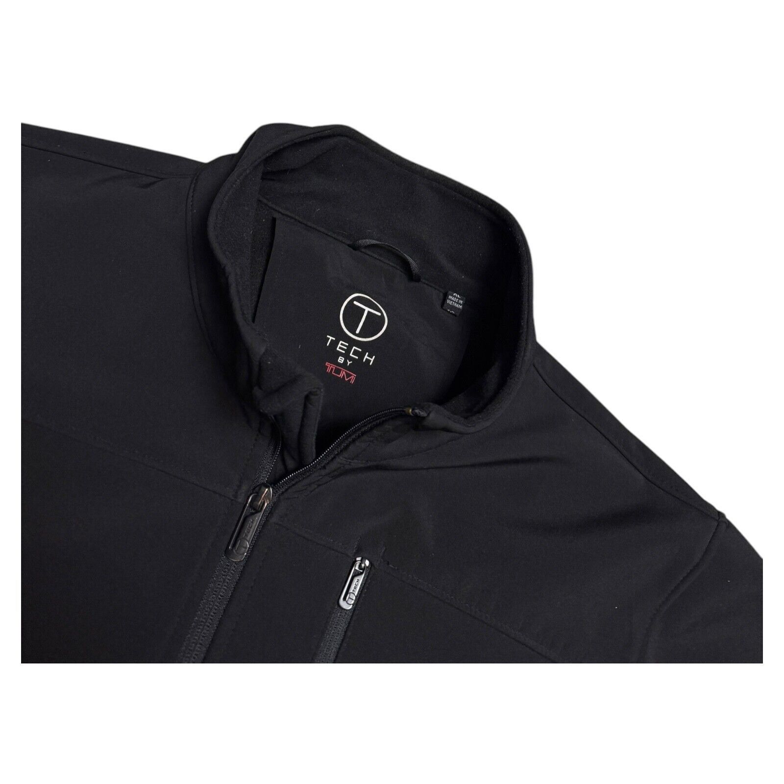 Tumi TUMI TECH Waterproof Soft Shell Black Windbreaker Jacket XL Size US XL / EU 56 / 4 - 3 Thumbnail