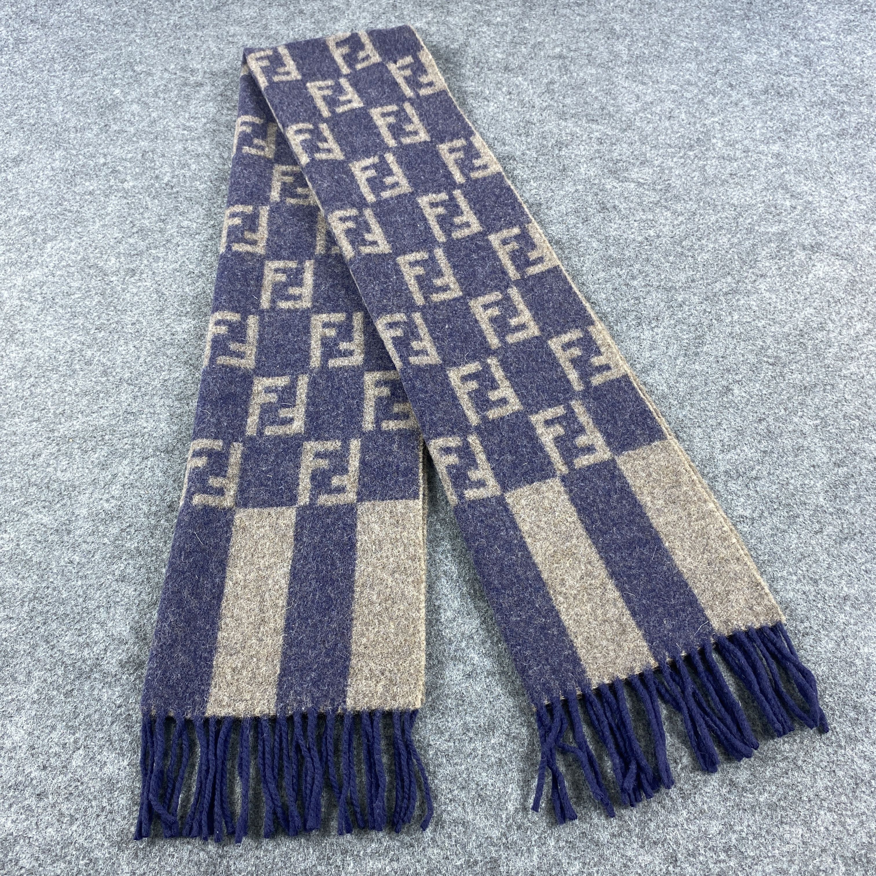 Fendi × Vintage GF10397 Fendi Scarf Neck Wear Muffler Size ONE SIZE - 1 Thumbnail