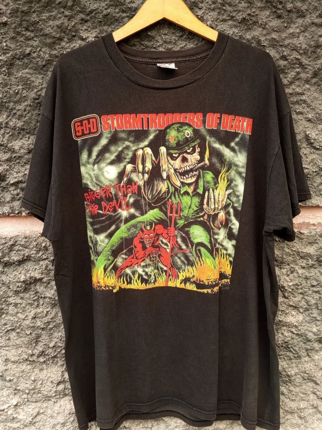 Vintage Vintage Stromtroopers Of death Band T-Shirt Size US XL / EU 56 / 4 - 1 Thumbnail