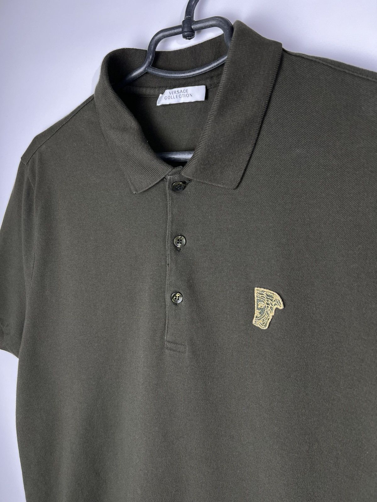 Versace Vintage Y2K Versace Collection Medusa Logo T-shirt Size L Size US L / EU 52-54 / 3 - 2 Thumbnail