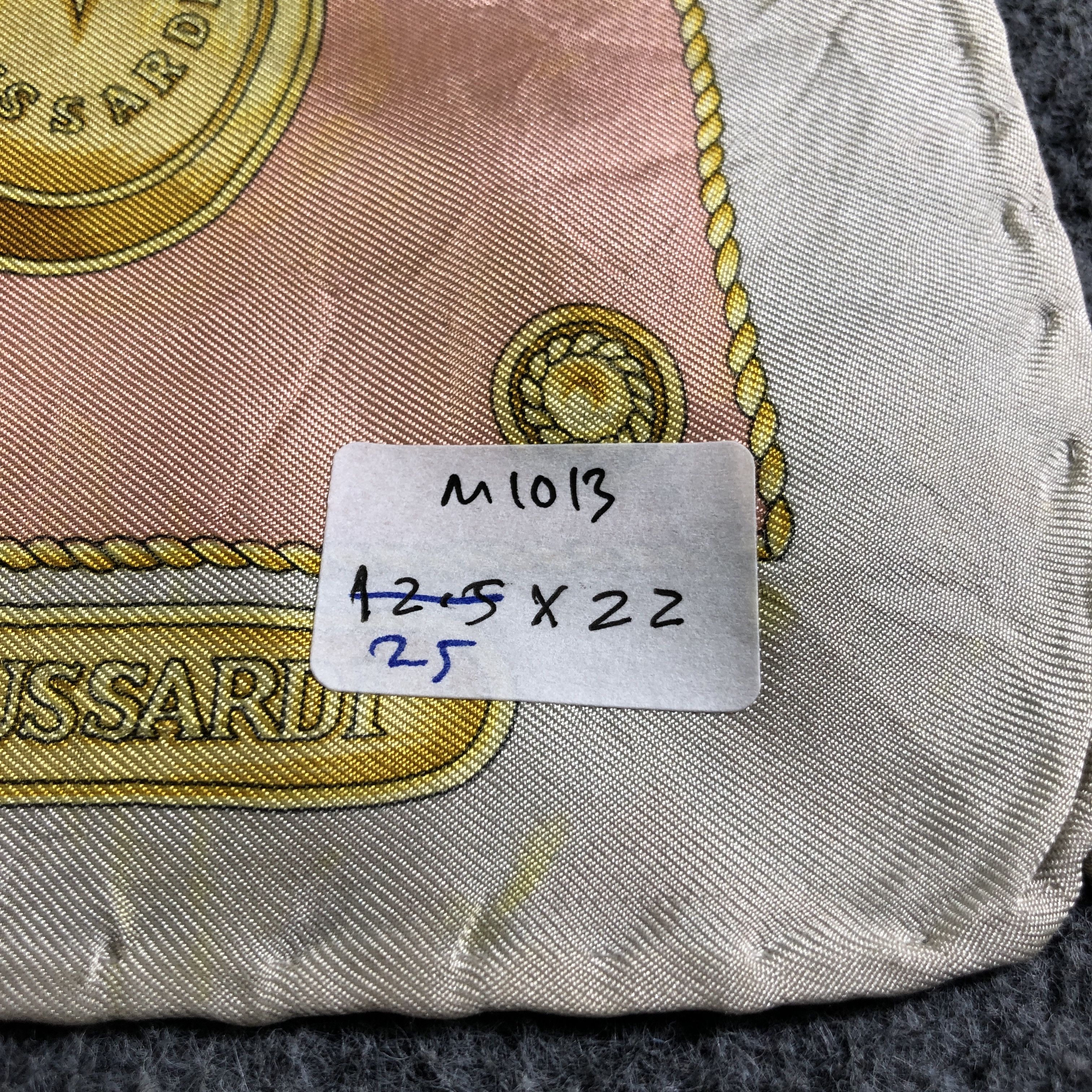 Trussardi Trussardi Luxury Hand Rolled Silk Scarf M1013 Size ONE SIZE - 18 Thumbnail