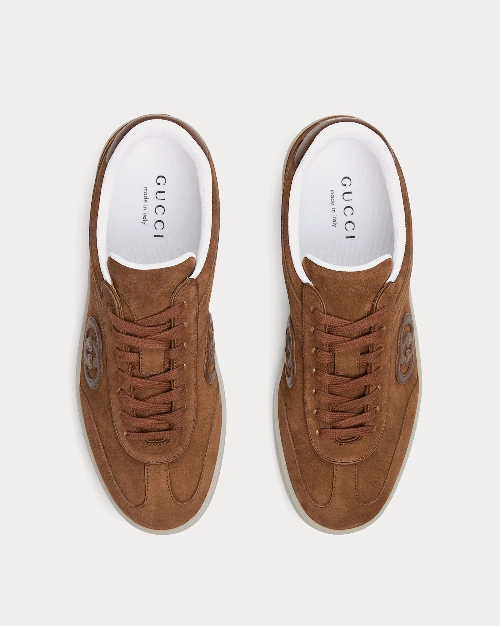 Gucci os11x0526 Logo G75 Sneakers in Brown Size US 10 / EU 43 - 2 Thumbnail