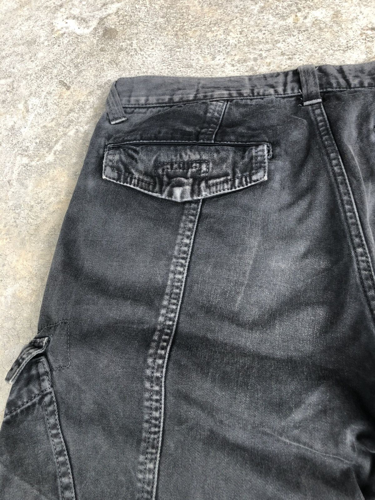 Tornado Mart Tornado Mart Cargo Pants Distressed Size US 31 - 16 Thumbnail