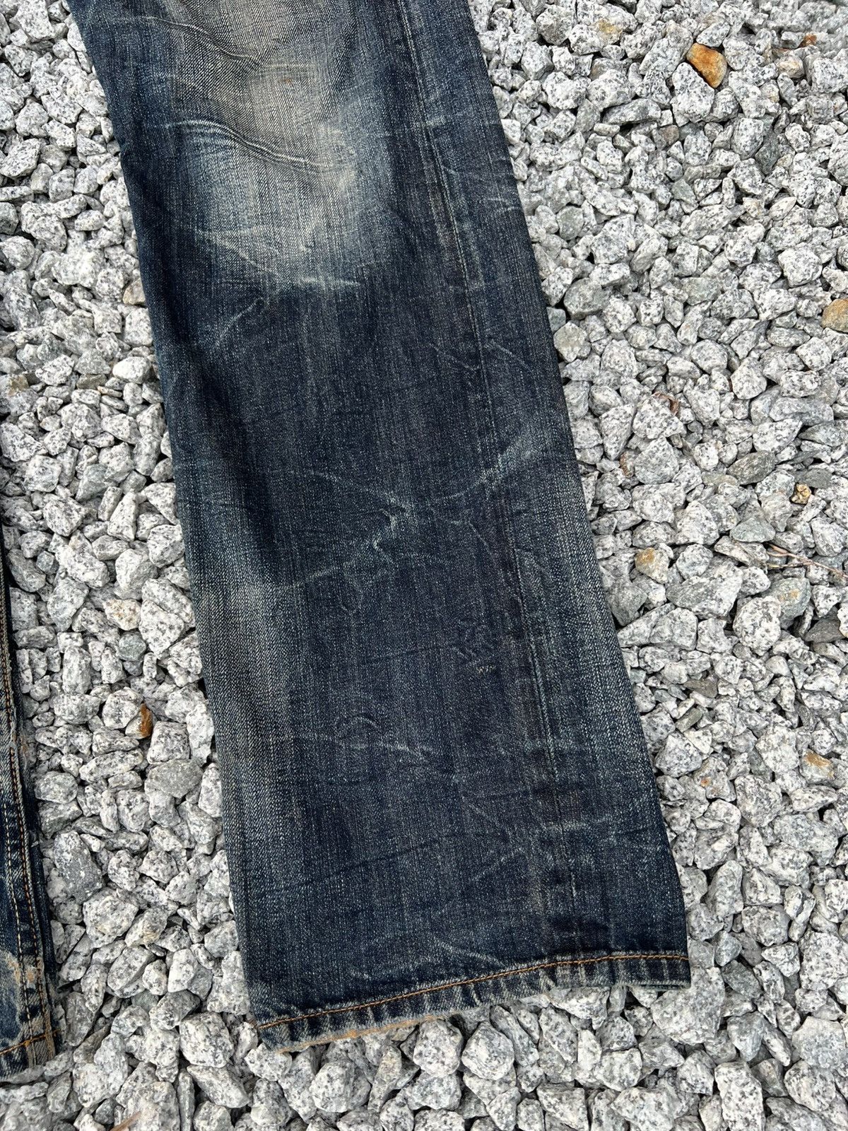 If Six Was Nine Japanese Brand Oririn Claw Jean Size US 35 - 5 Thumbnail