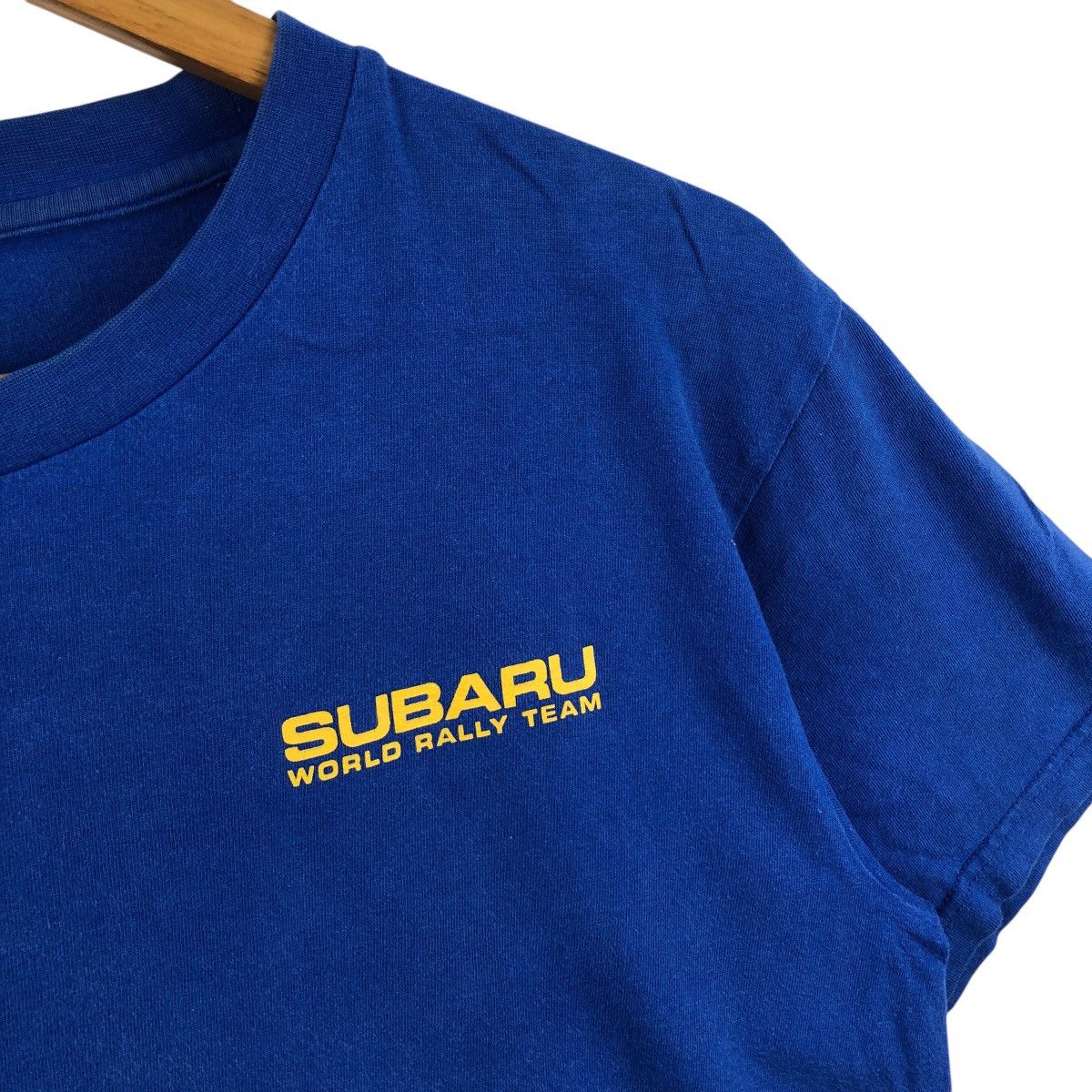 Vintage Vintage SUBARU World Rally Team Tee Shirt Racing Team Size US L / EU 52-54 / 3 - 3 Thumbnail
