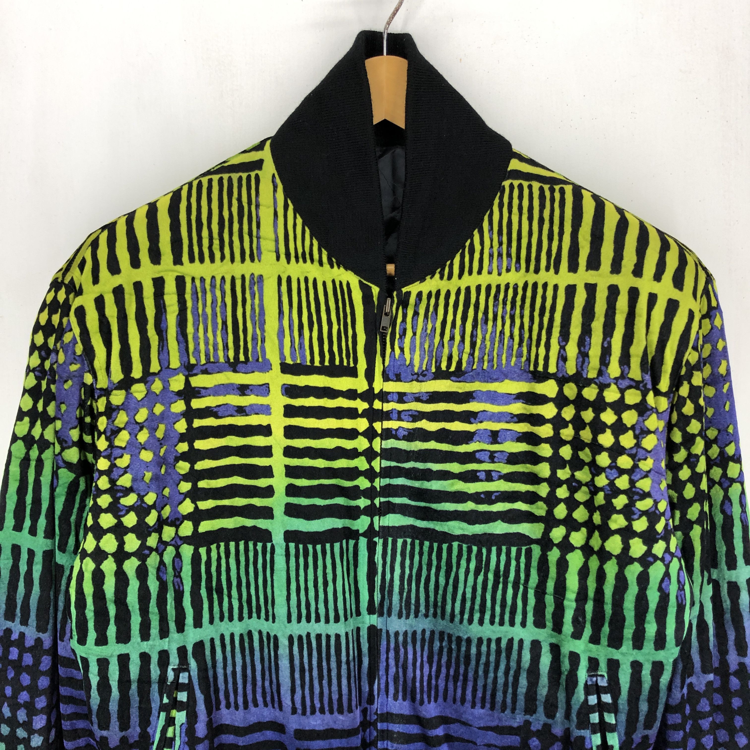 Vintage Vintage VITTORIO CARINI BARASSI Triacetate Jacket #2137-73 Size US M / EU 48-50 / 2 - 2 Thumbnail