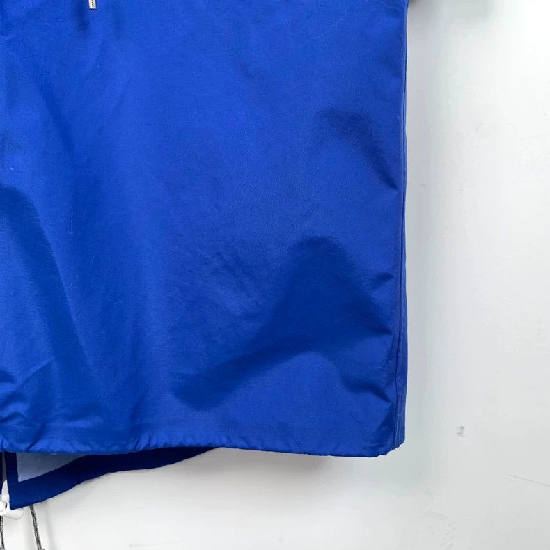 Loewe Loewe Blue hooded zipper waistcoat windbreaker coat Size L / US 10 / IT 46 - 5 Thumbnail