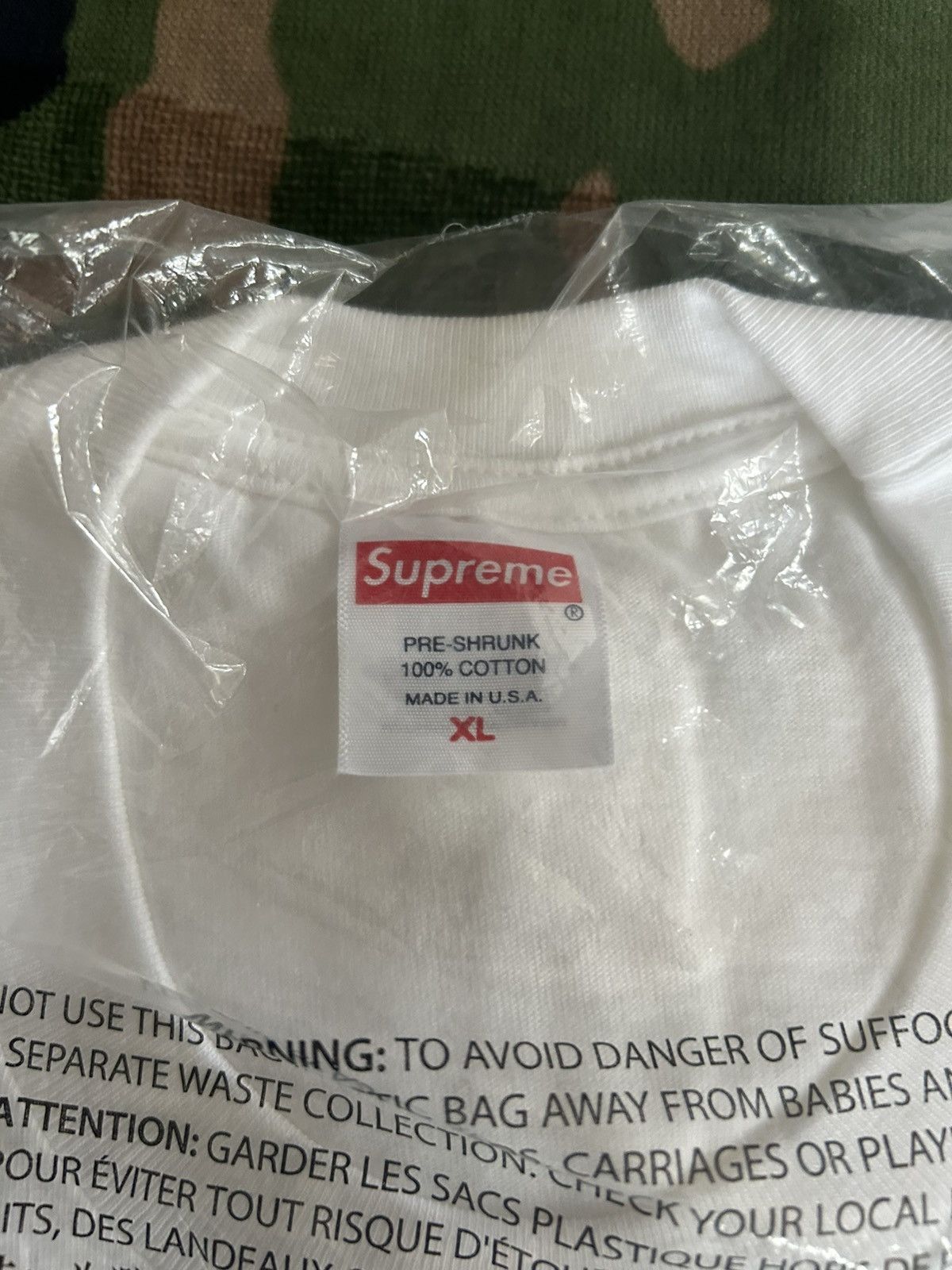Supreme Supreme UGK Super Tight Tee White XL SS24 Size US XL / EU 56 / 4 - 6 Thumbnail