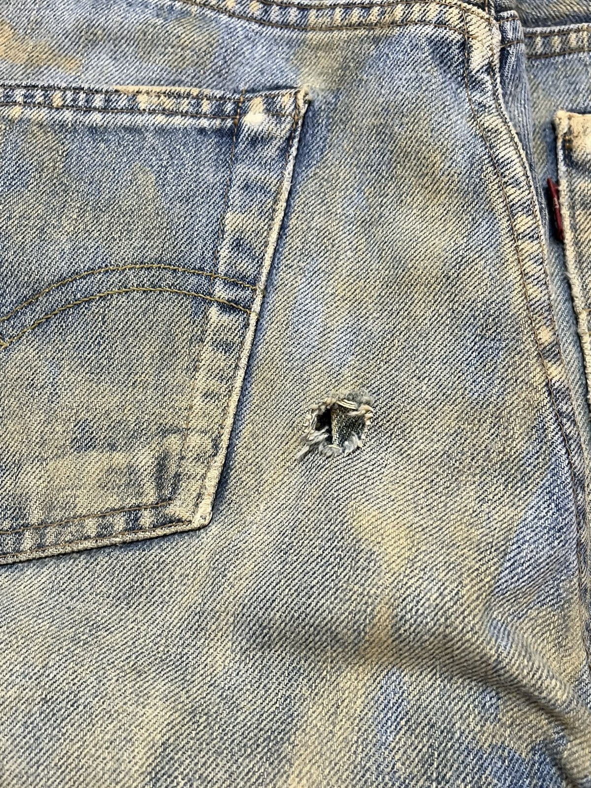 Levi's Vintage Clothing Vintage Levi’s 504 Big E Selvedge Mudwash Denim Size US 31 - 11 Thumbnail