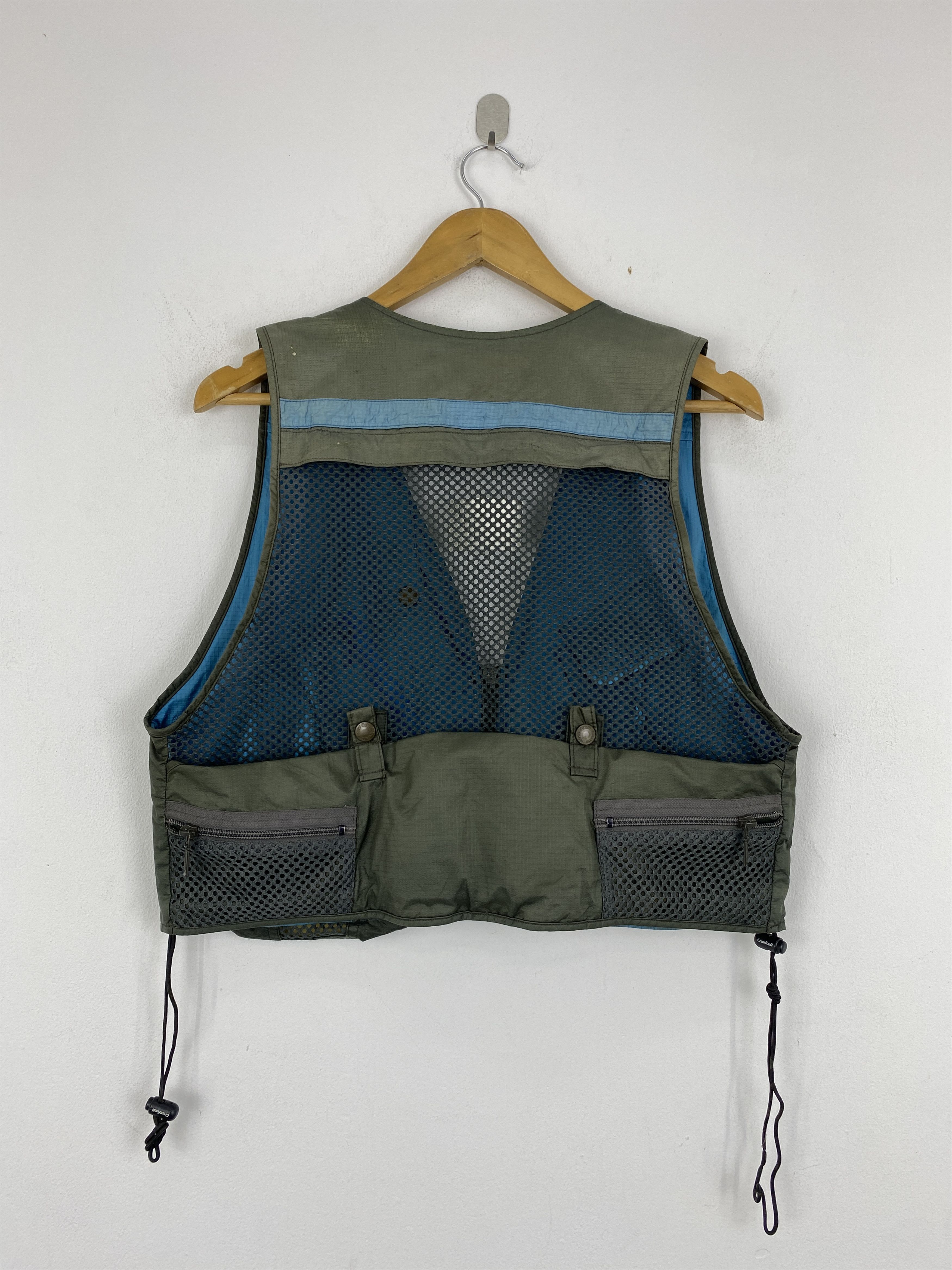 DAIWA Vintage Japanese Daiwa Multi Pocket Tactical Fisihing Vest Size US L / EU 52-54 / 3 - 3 Thumbnail