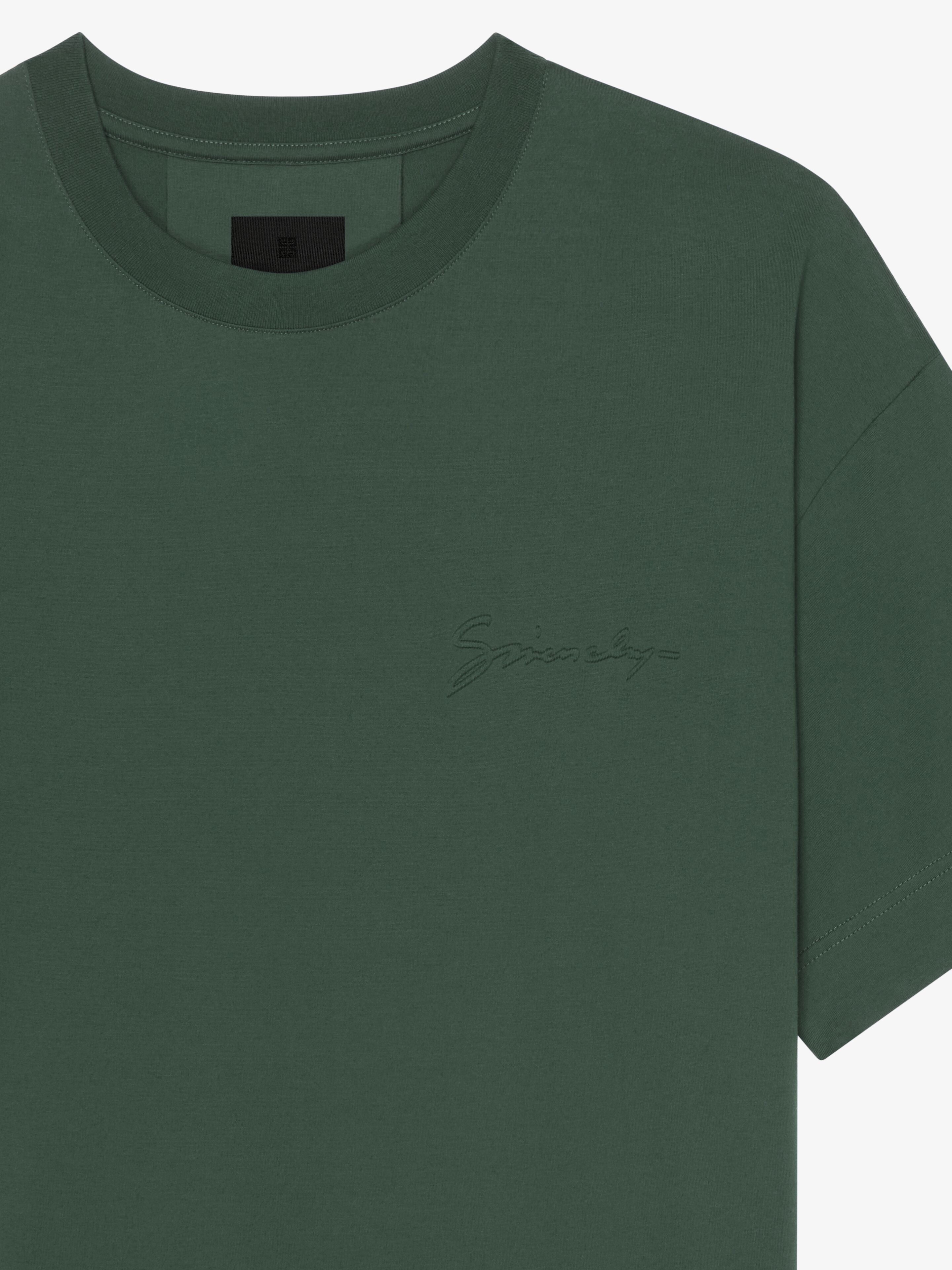 Givenchy oc11z0725 T-Shirt in Dark Green Size US M / EU 48-50 / 2 - 5 Thumbnail