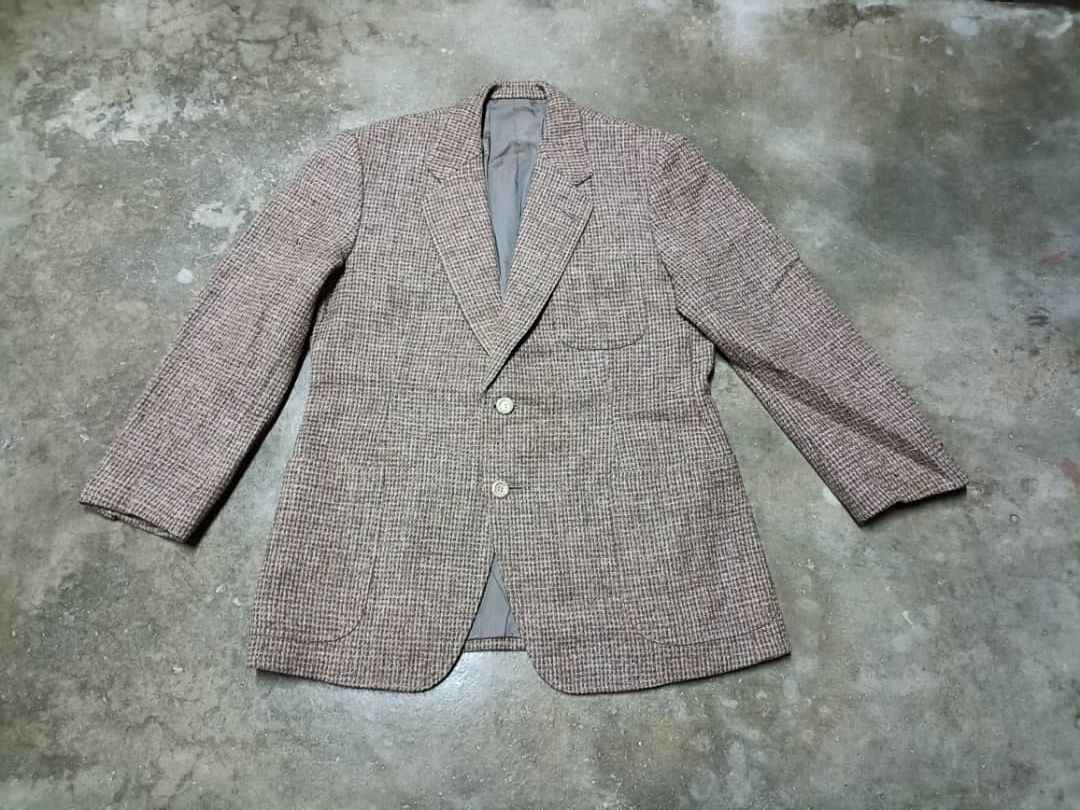 Designer × Harris Tweed Harris Tweed wool Blazer Size L / US 10 / IT 46 - 3 Thumbnail