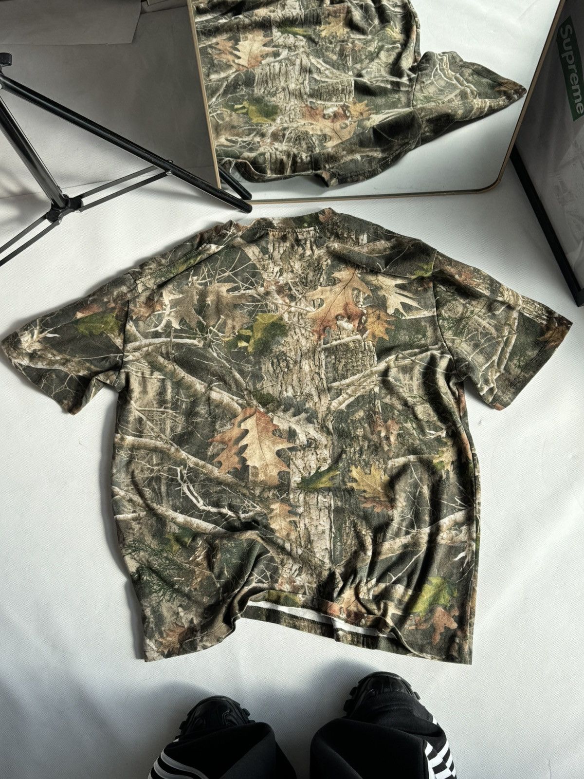 Realtree Vintage Oversize Real Tree Camo Tee Shirt Size US XL / EU 56 / 4 - 7 Thumbnail