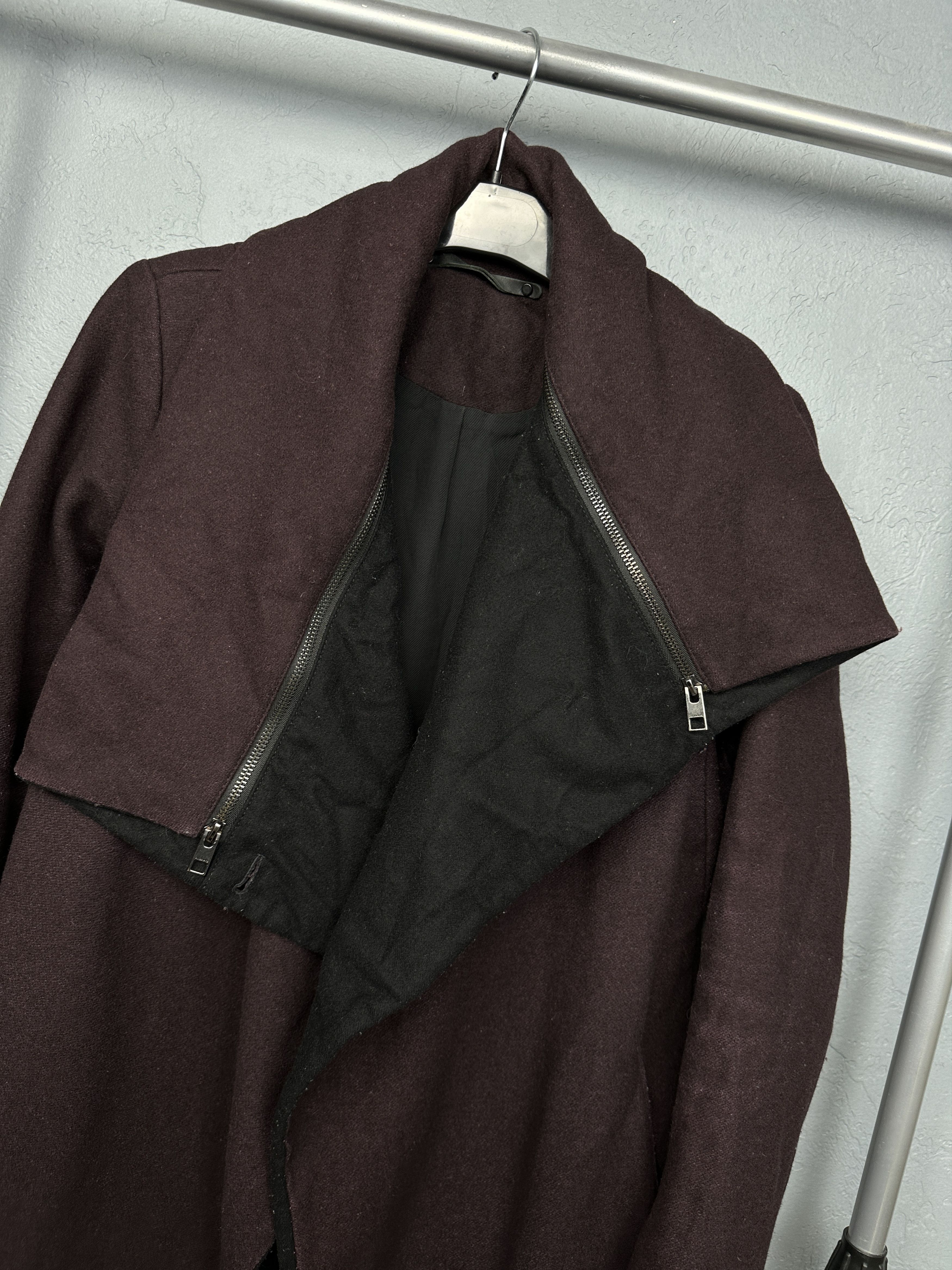 Allsaints Allsaints Jax Womens Wool Coat Jacket Size M / US 6-8 / IT 42-44 - 2 Thumbnail