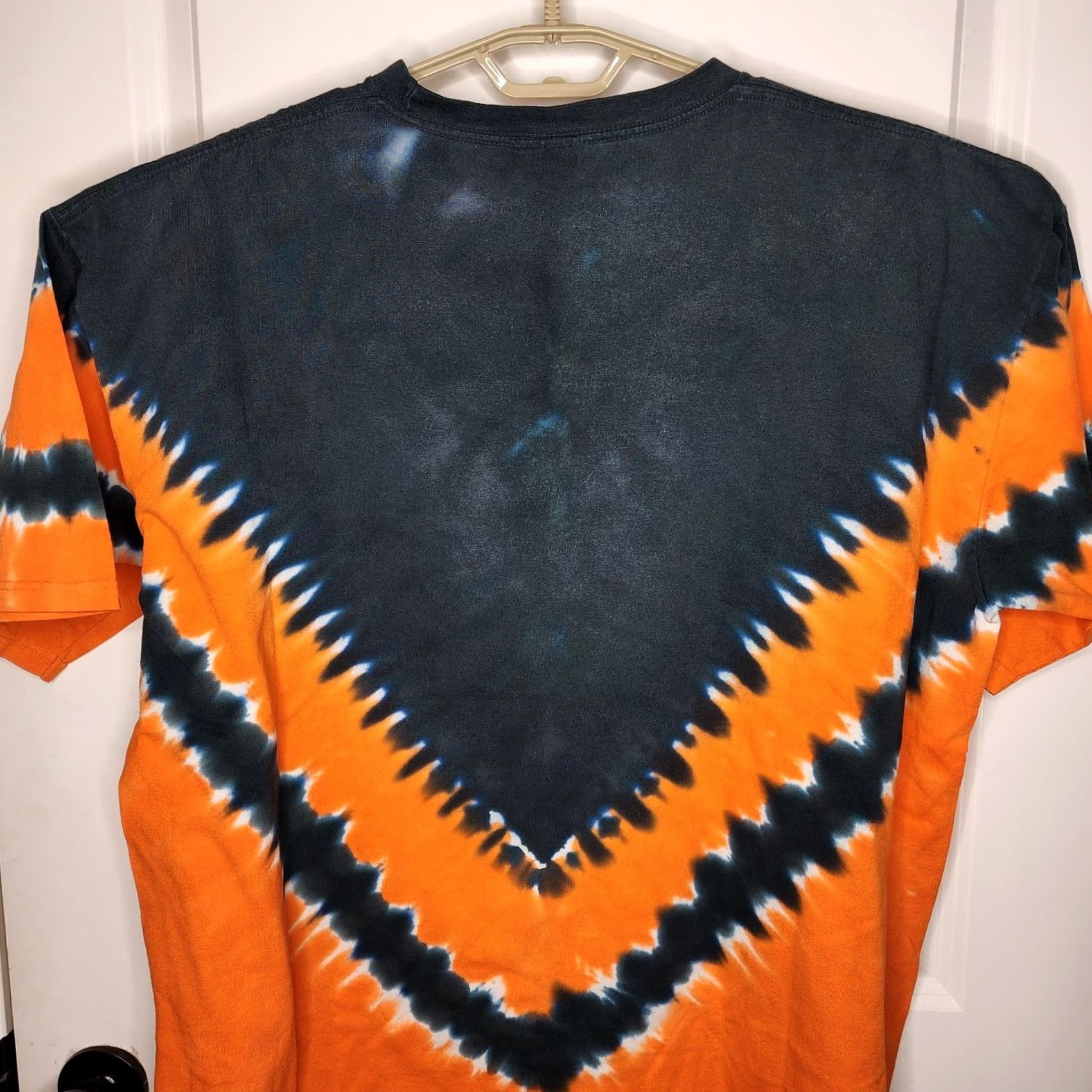 Harley Davidson Harley-Davidson V-Rod Shirt Mens 2XL Orange Black Tie-Dye Graphic Tee Motorcycle Size US XXL / EU 58 / 5 - 7 Thumbnail