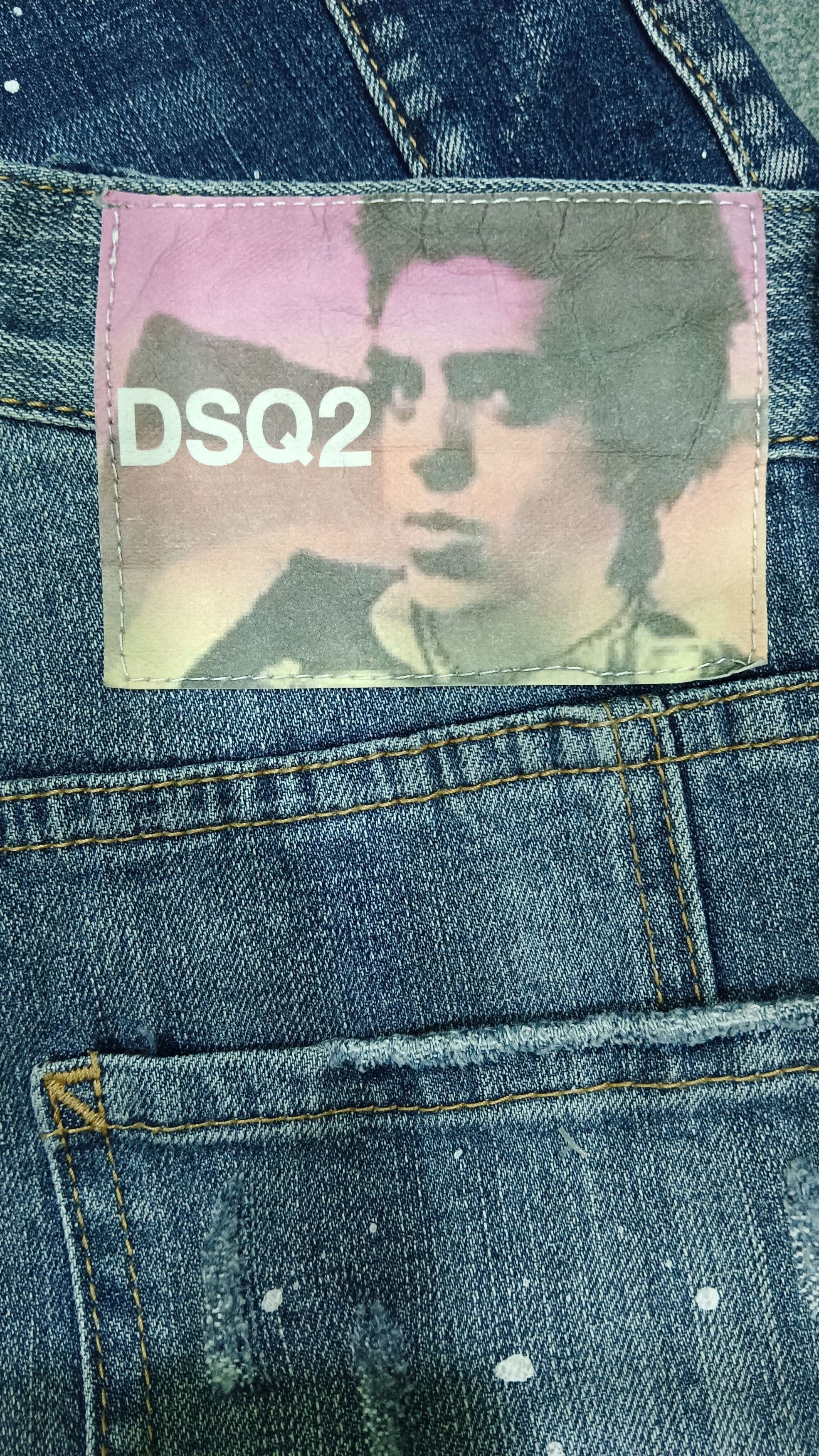 Dsquared2 Rare!!!🇯🇵 Dsquared2 🇯🇵 Distressed Patches Skinny Jeans Size US 30 / EU 46 - 8 Thumbnail