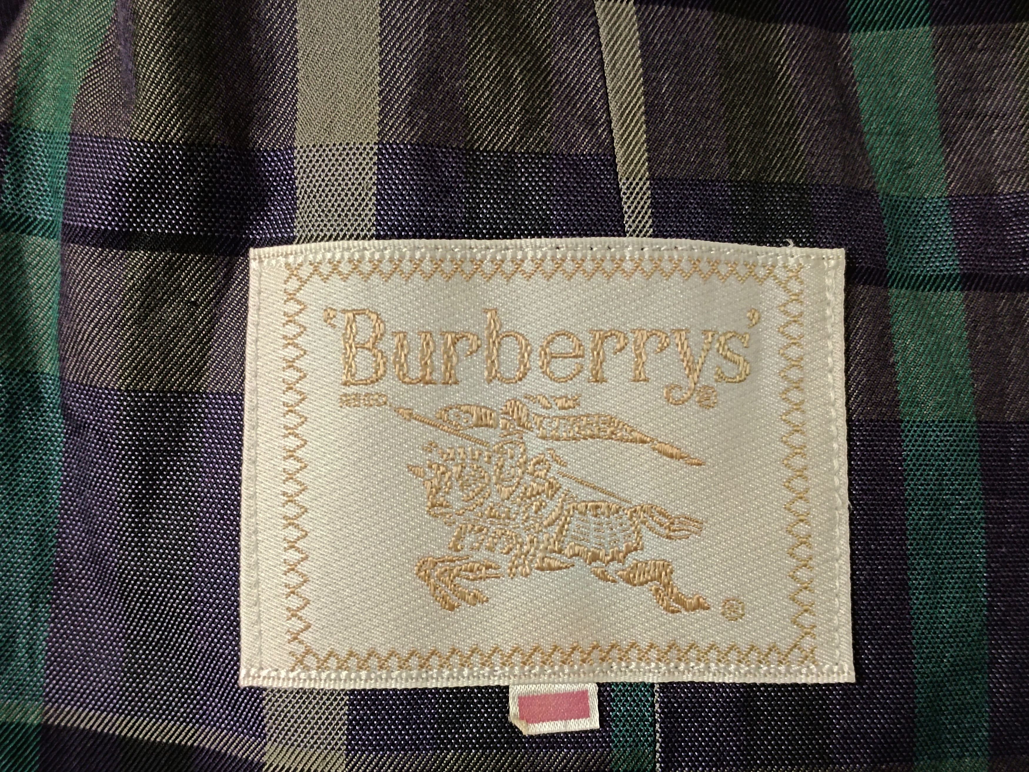 Burberry × Vintage Vintage Burberry Nova Plaid Blazer Coat Size US M / EU 48-50 / 2 - 5 Thumbnail