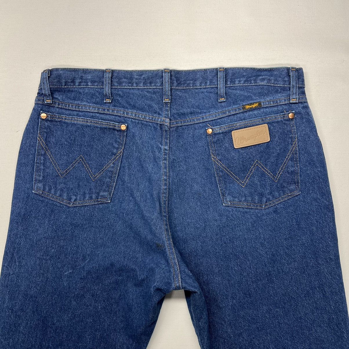 Wrangler Wrangler Jeans Blue Cowboy Cut Slim Denim Western 936DEN Size US 40 / EU 56 - 9 Thumbnail