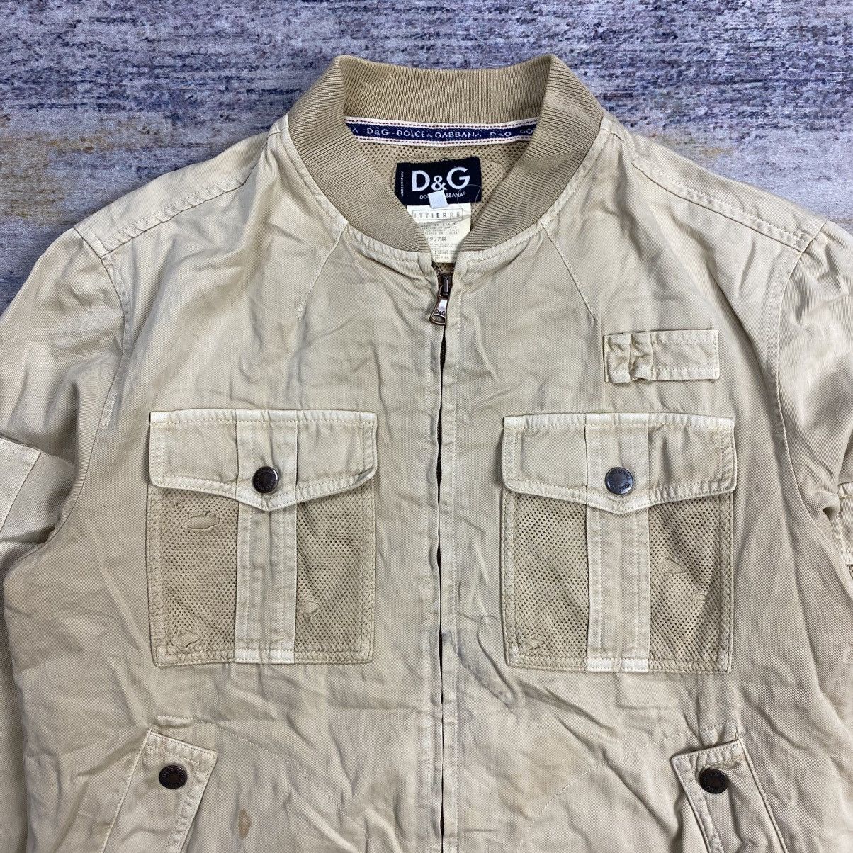 Dolce & Gabbana Vintage dolce gabbana combat cargo jacket Size US L / EU 52-54 / 3 - 5 Thumbnail