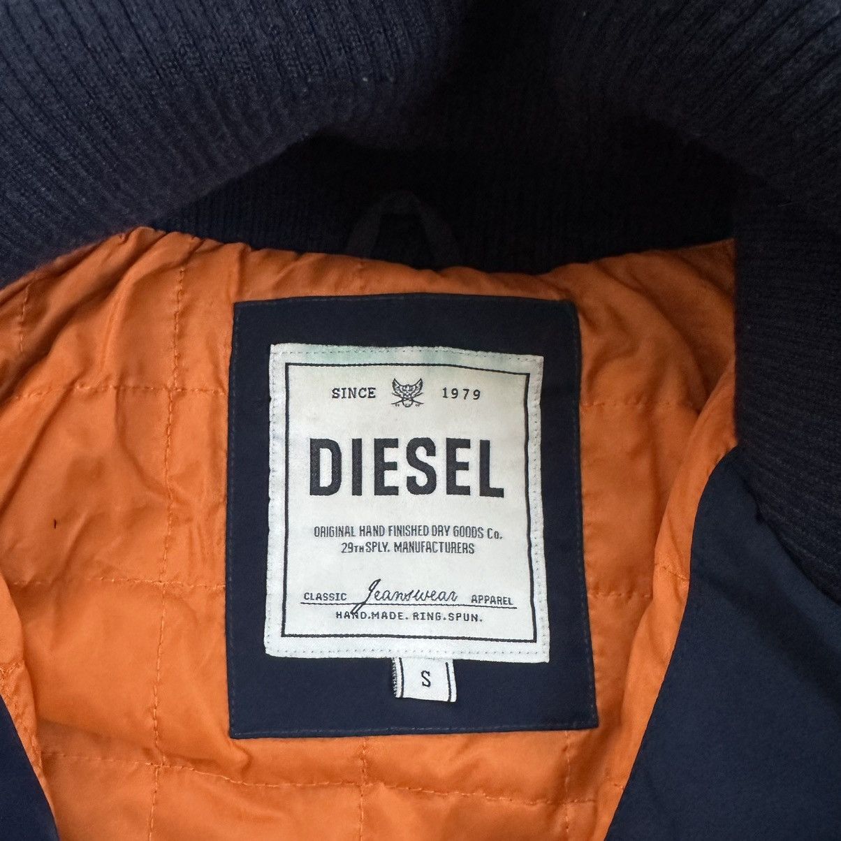 Diesel Diesel VNTG Avant Garde Y2K Zip Bomber Jacket Size S / US 4 / IT 40 - 9 Thumbnail