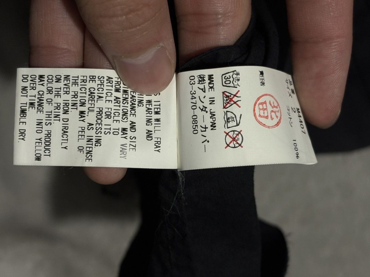 Undercover M SS14 Undercover Psychocandy button shirt graphic logo red Size US M / EU 48-50 / 2 - 5 Thumbnail