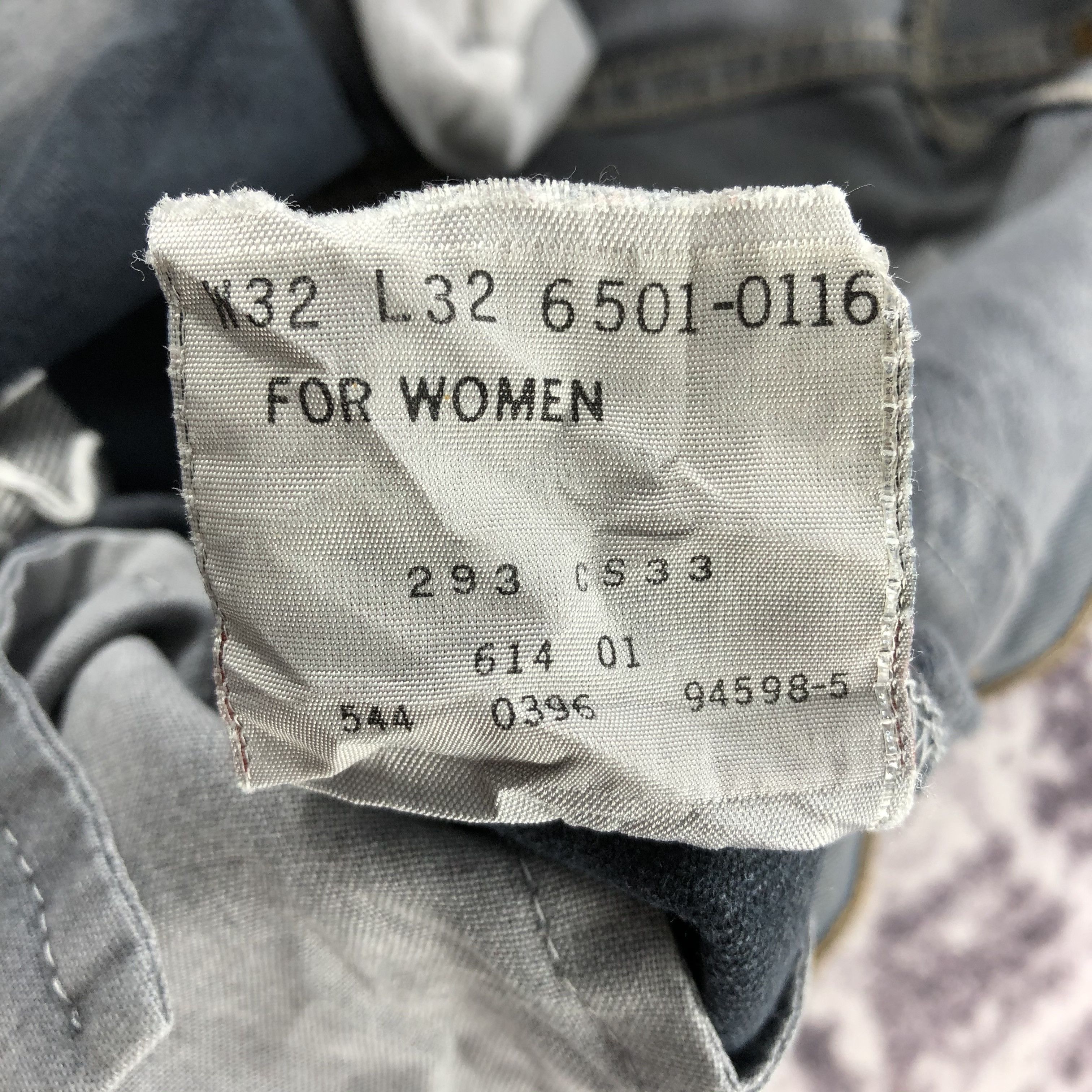 Levi's 90s Vintage Levis 501 Faded Black Jeans-JM2266 Size US 32 / EU 48 - 14 Thumbnail